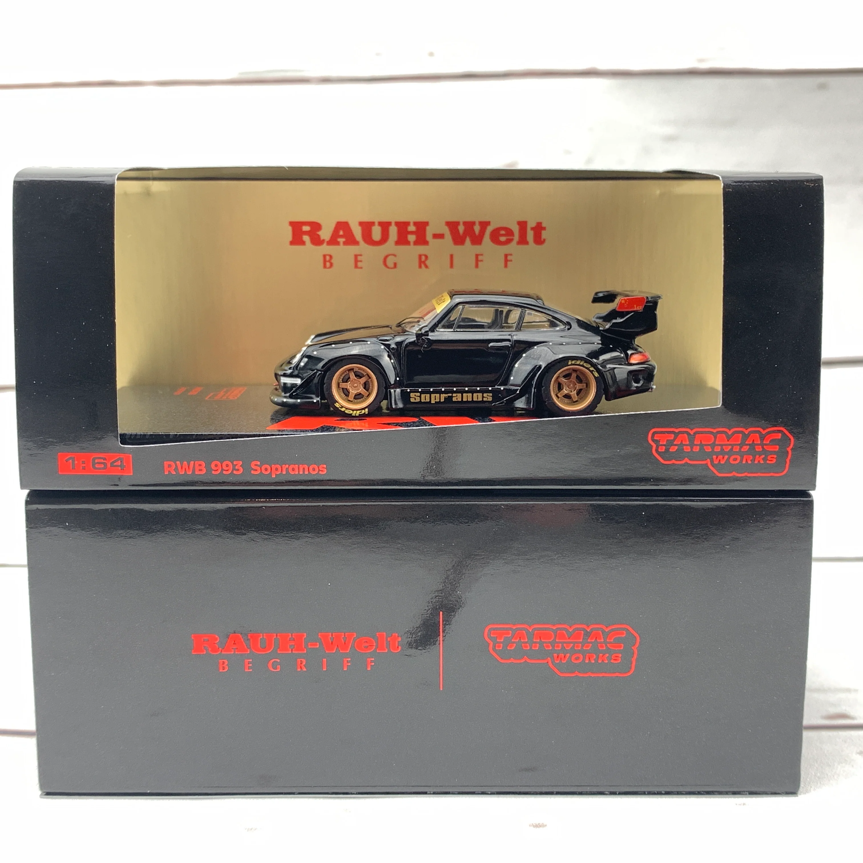 Tarmac Works 1/64 Hobby Collection RWB 993 Sopranos - China Special Edition T64-017-SO2 - Image 3