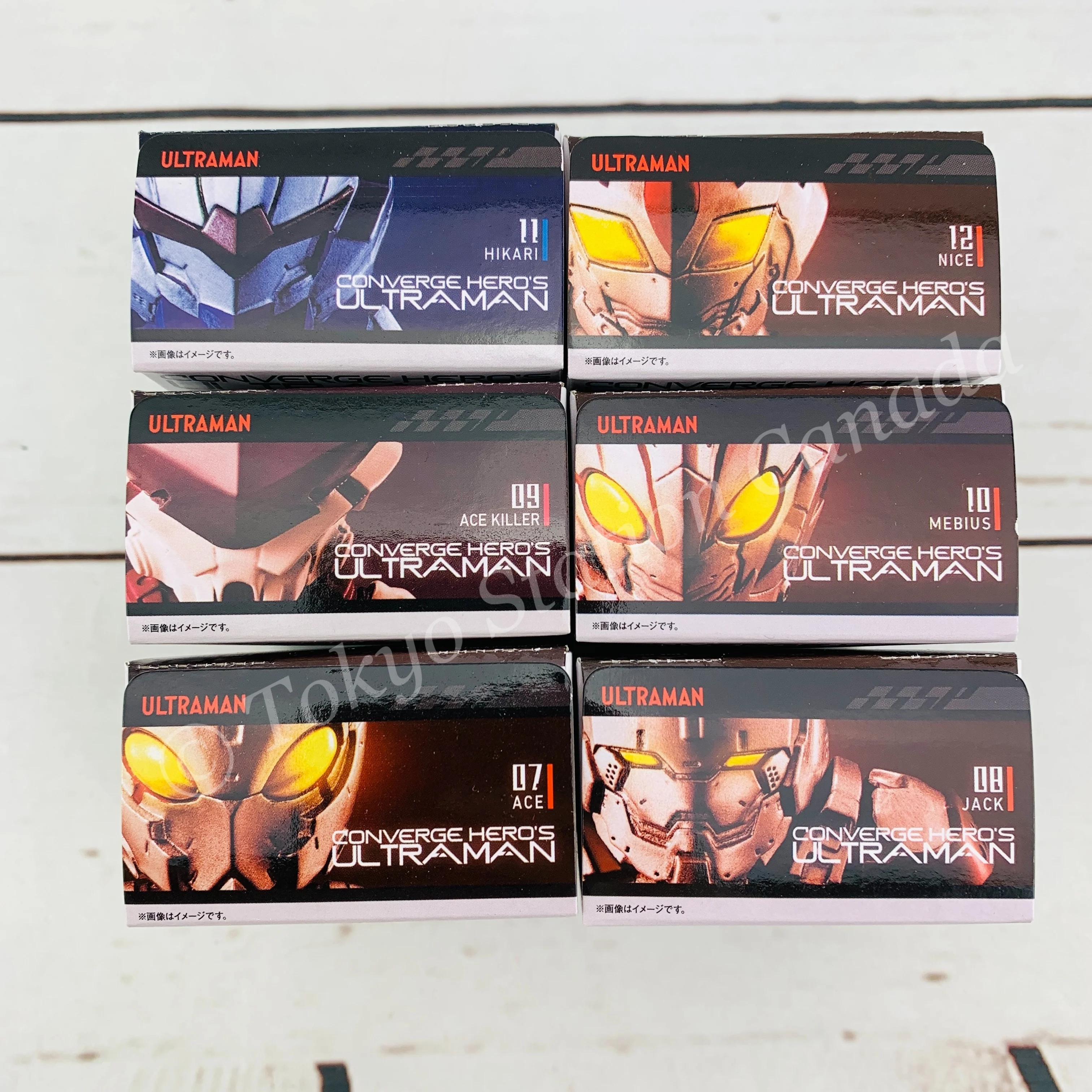CONVERGE HERO'S ULTRAMAN 02 - Complete set of 6 (4549660503453) - Image 3