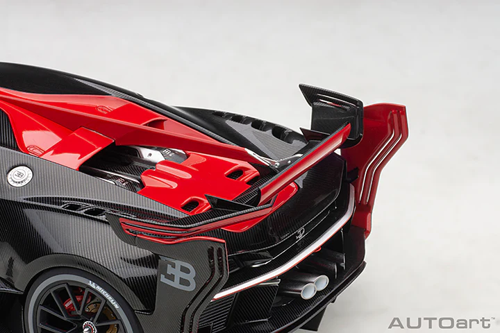 AUTOart 1/18 BUGATTI VISION GRAN TURISMO (RED/BLACK CARBON) 70988 - Image 11