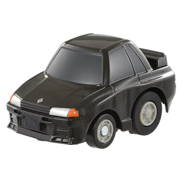 CHORO-Q e-02 Nissan NISSAN GT-R (R32) First Edition (Choro Q coin included) 4904810208945 - Image 3