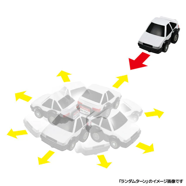 CHORO-Q e-04 Toyota Corolla Levin (AE86) First Edition (Choro Q coin included) 4904810208976 - Image 9