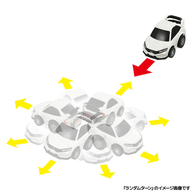 CHORO-Q e-05 Honda Civic Type R (FK8) First Edition (Choro Q coin included) 4904810208983 - Image 8