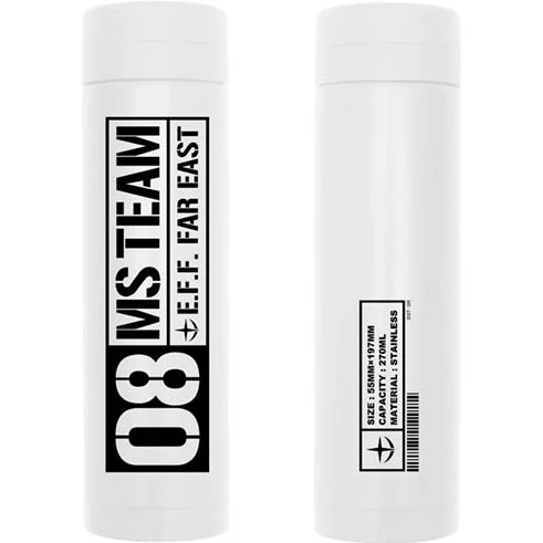 COSPA MOBILE SUIT GUNDAM: THE 08TH MS TEAM THERMOS BOTTLE WHITE 270ml - Image 3