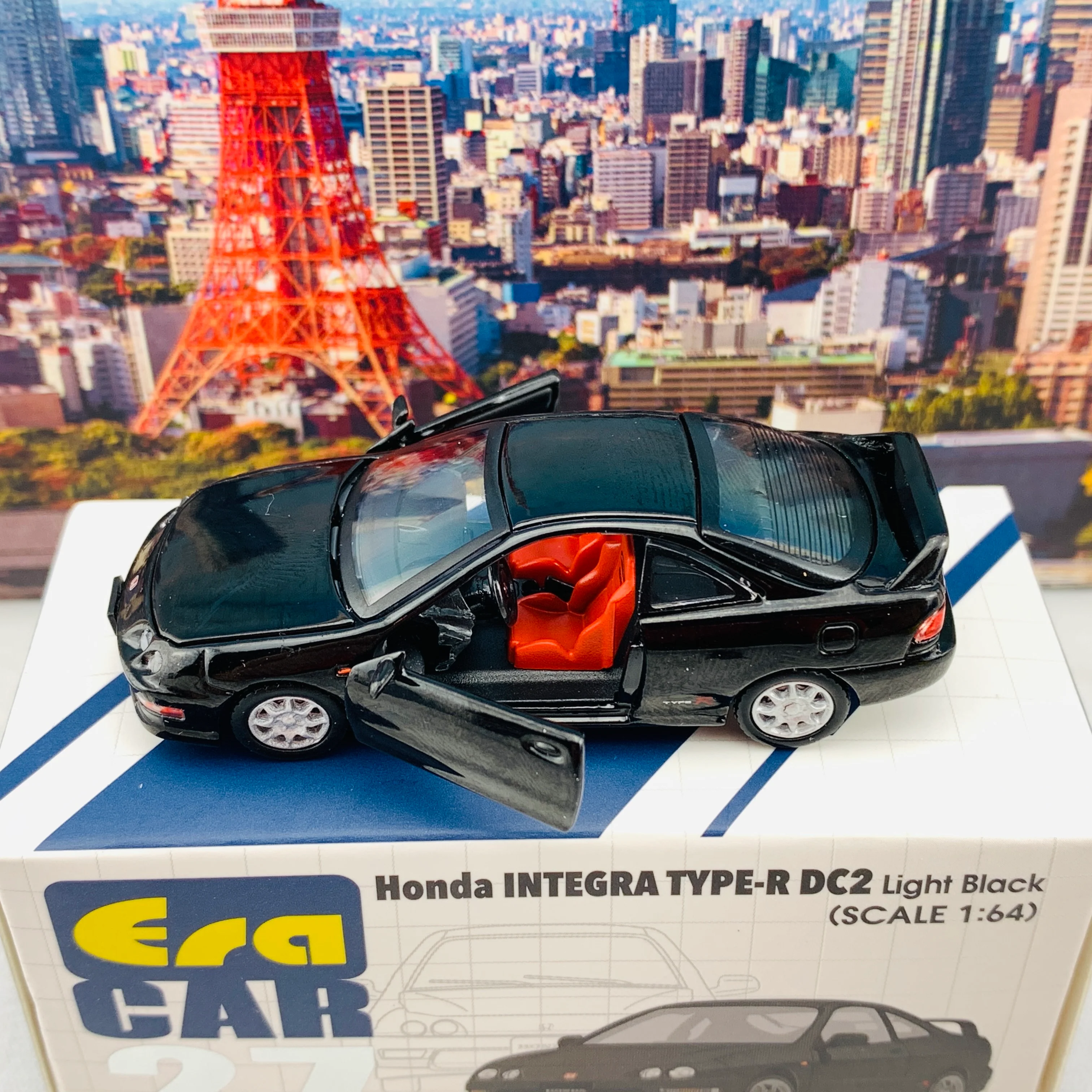 ERA CAR 27 1/64 Honda Integra Type-R DC2 Light Black HA20DC2RN27 - Image 4