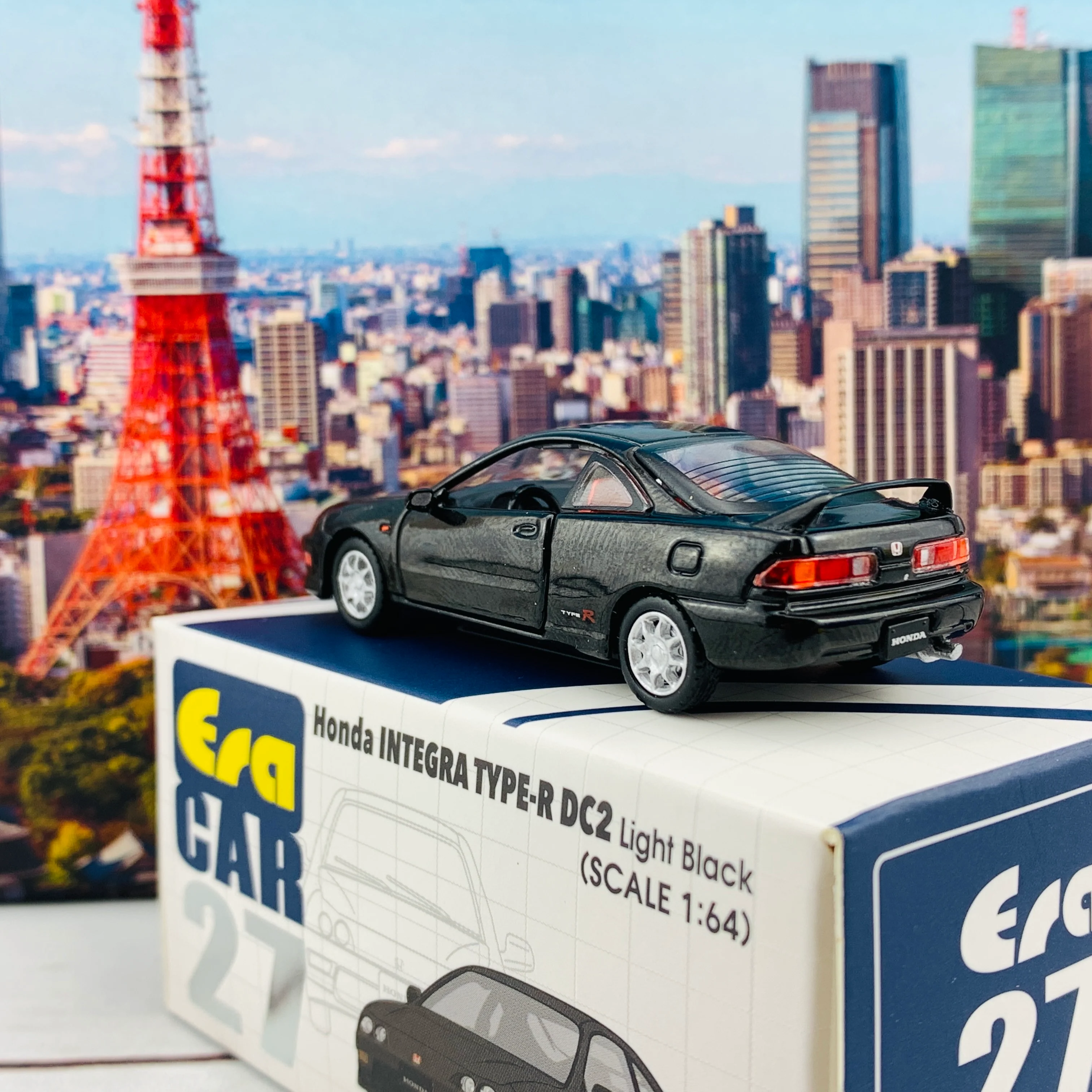 ERA CAR 27 1/64 Honda Integra Type-R DC2 Light Black HA20DC2RN27 - Image 5
