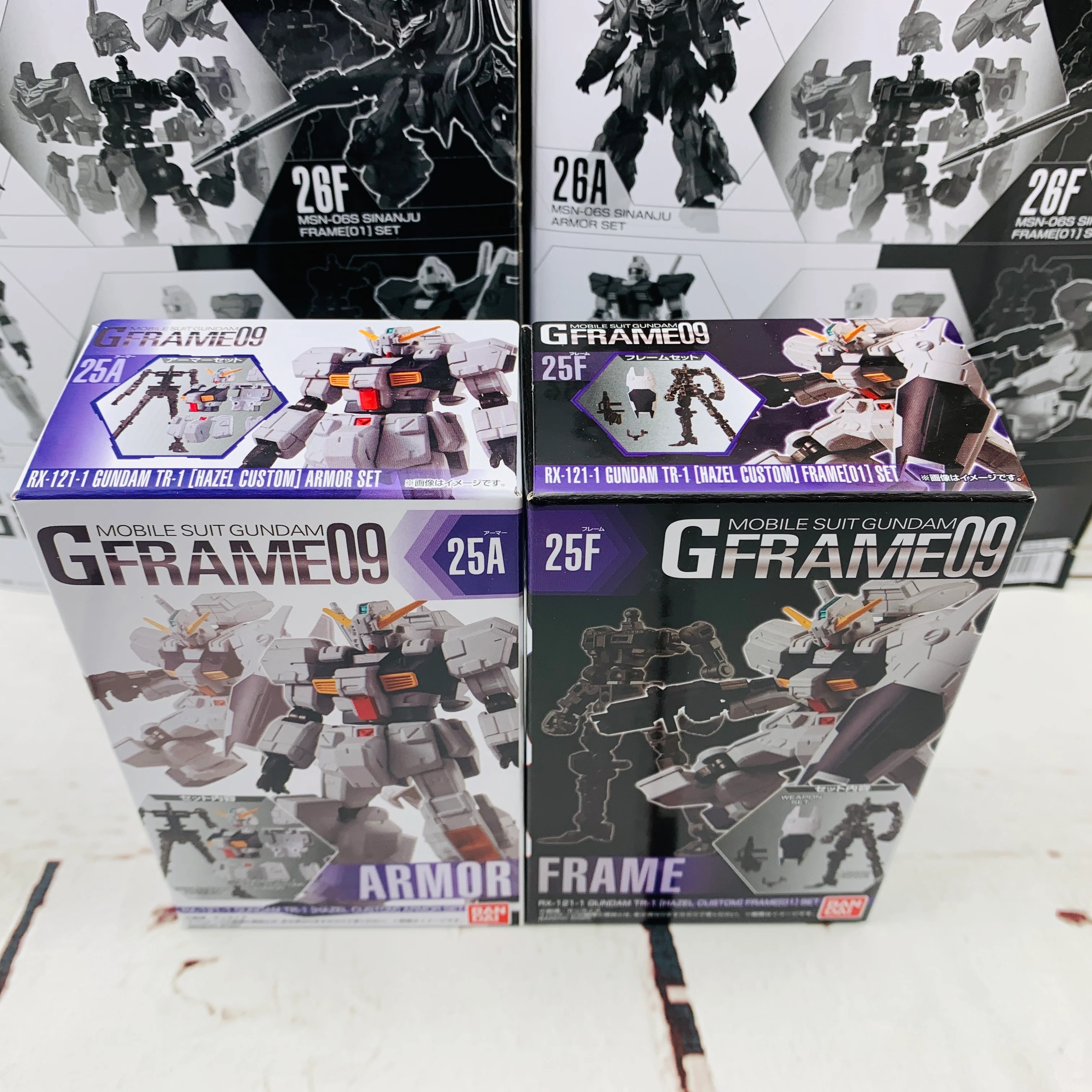 GFRAME 09 Mobile Suit Gundam 25A RX-121-1 Gundam TR-1 (Hazel Custom) Armor Set and 25F RX-121-1 Gundam TR-1 (Hazel Custom) Frame (01) Set - Image 2