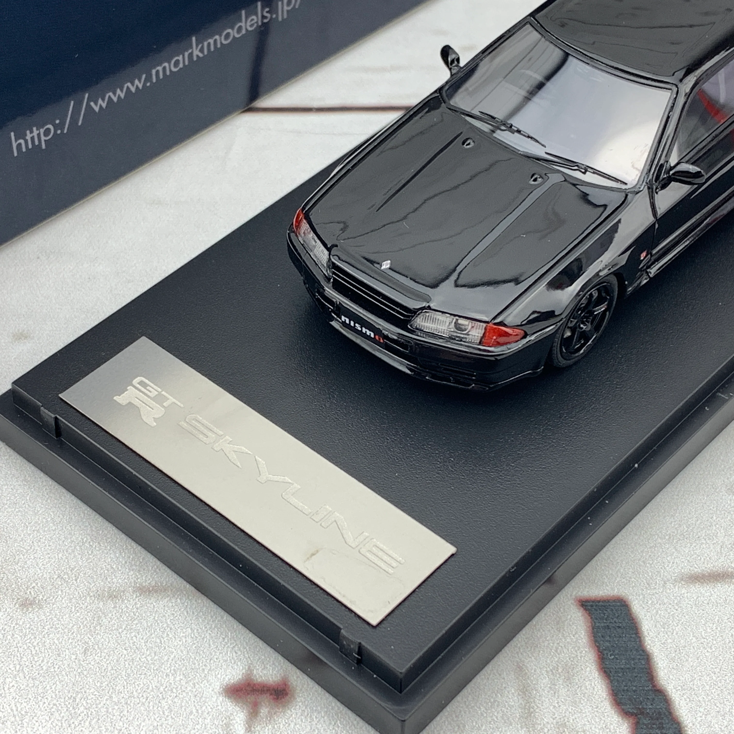 MARK43 1/43 NISSAN SKYLINE GTR (BNR32) NISMO Customized version Black PM4304NBK - Image 3