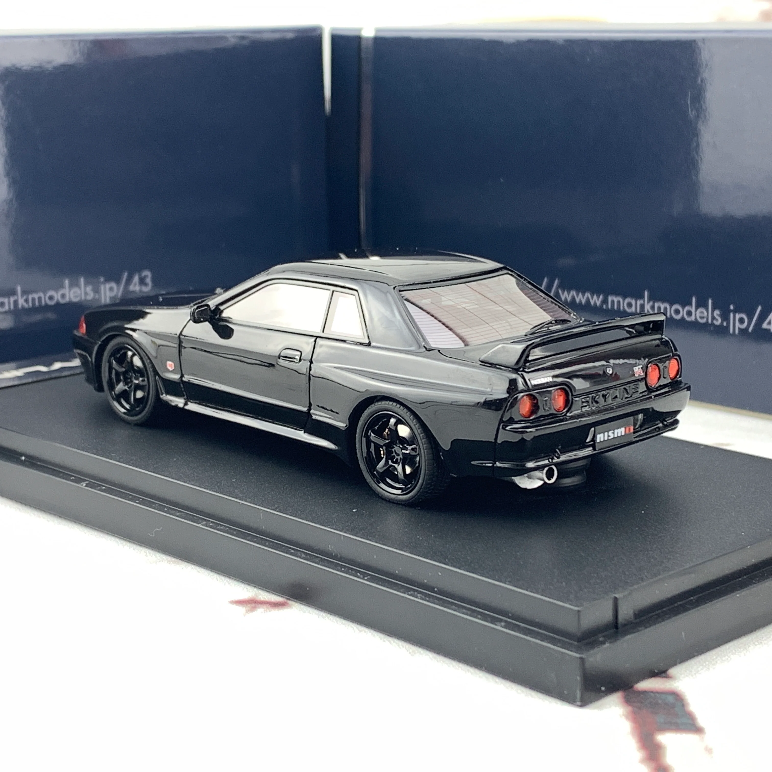MARK43 1/43 NISSAN SKYLINE GTR (BNR32) NISMO Customized version Black PM4304NBK - Image 5