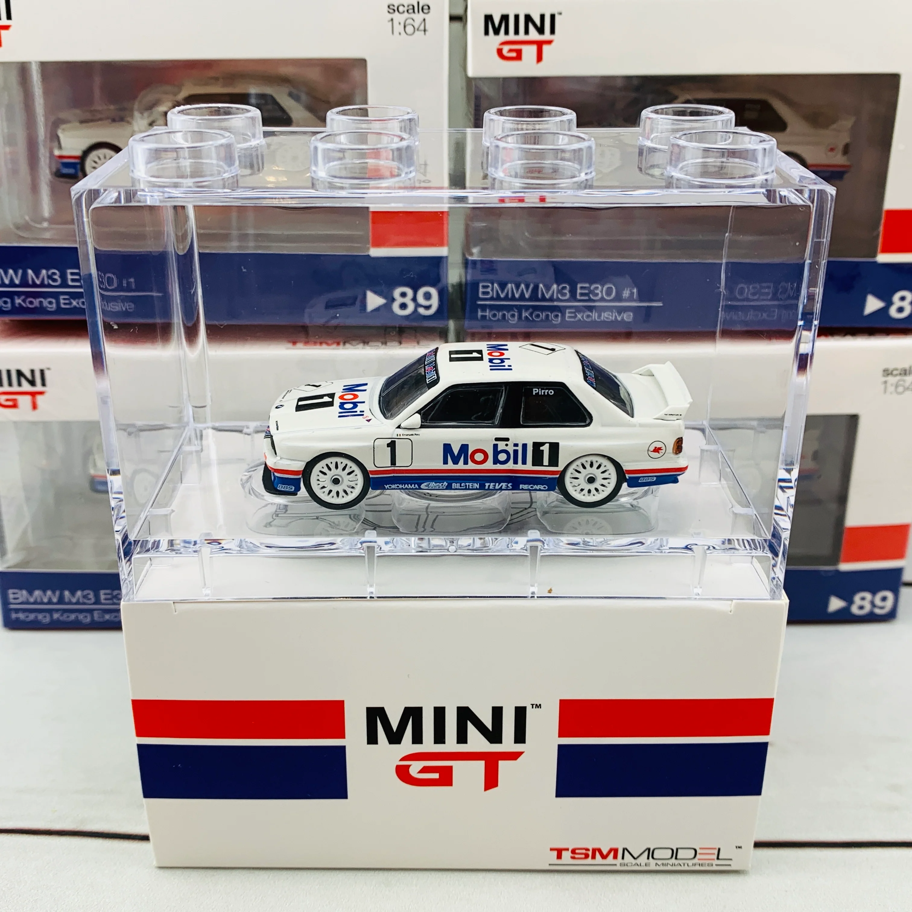 MINI GT 1/64  BMW M3 E30 #1 Schnitzer Motorsport 1992 Guia Race of Macau Winner (Hong Kong Exclusive Version) MGT00089-L - Image 6