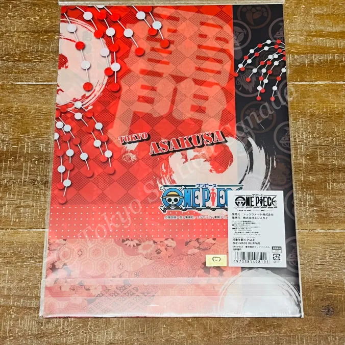 One Piece Luffy, Zoro, Law (Asakusa version) Cover Folder - Image 2