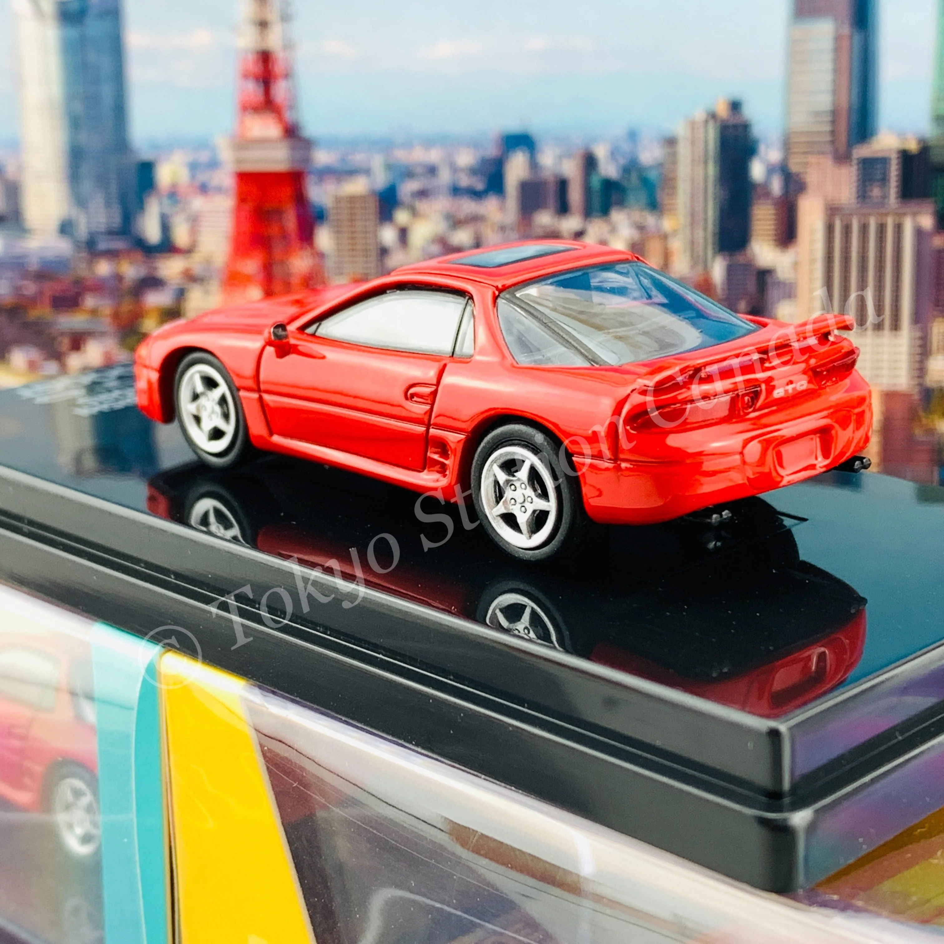 PARA64 1/64 Mitsubishi 3000GT GTO Caracas Red LHD PA-55131 - Image 4