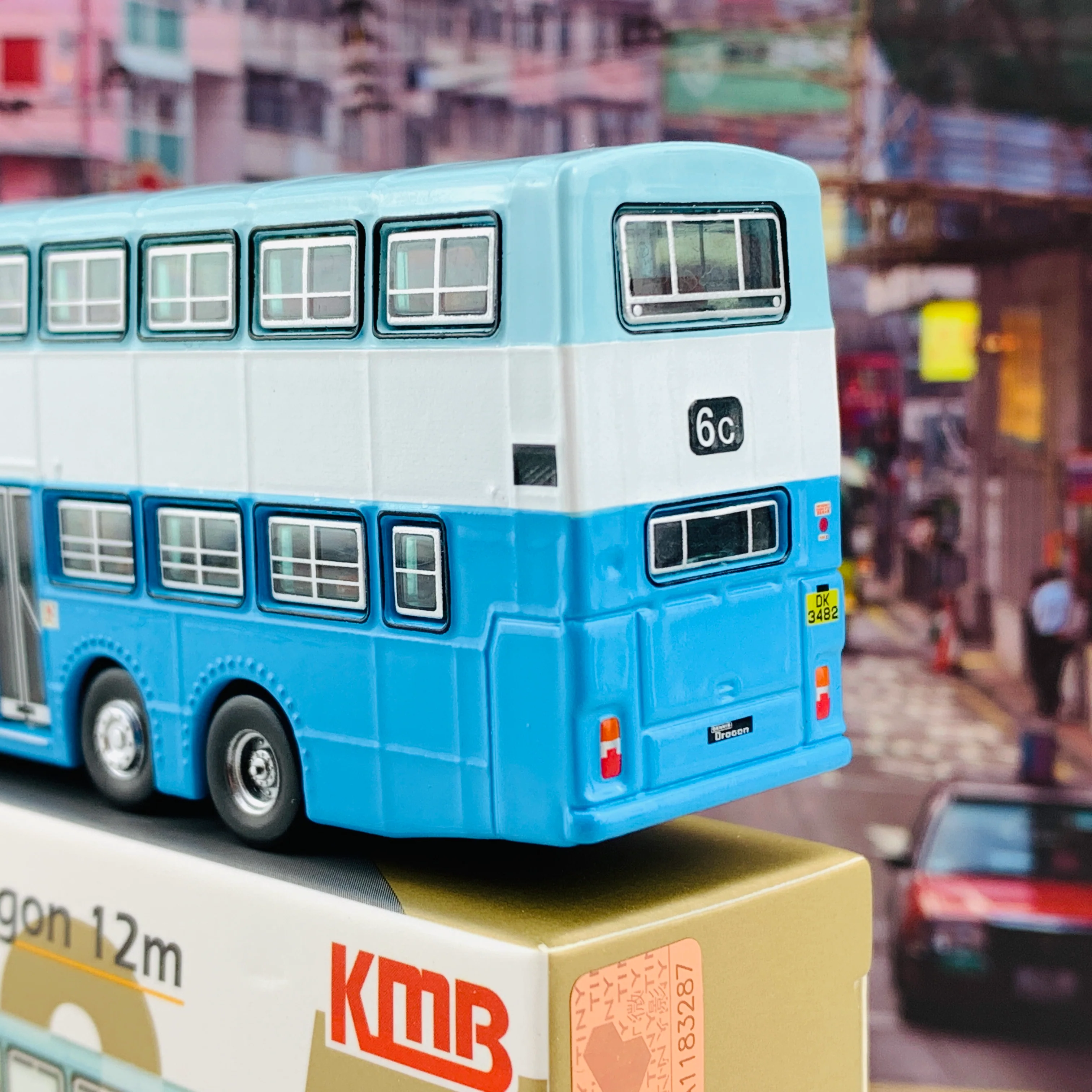 Tiny 微影 35 KMB DENNIS Dragon 12m (6C Mei Foo) 九巴 丹尼士巨龍12米 (淺藍色) (6C 美孚) KMB2020015 - Image 6