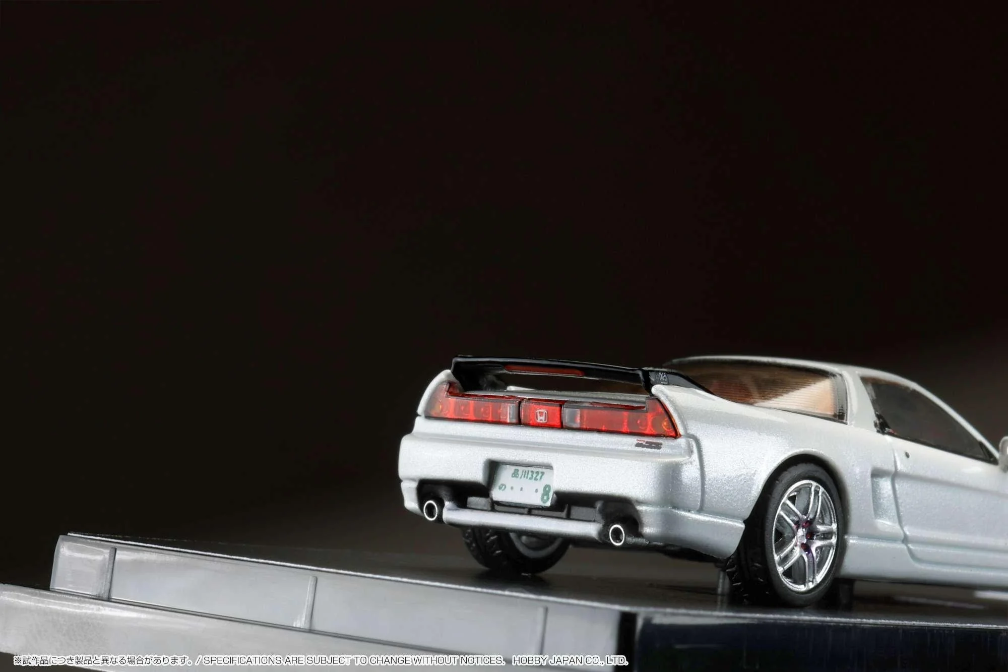 HOBBY JAPAN 1/64 Honda NSX-R (NA2) / DK Tsuchiya 土屋 圭市 Pearl White HJ642015DK - Image 4