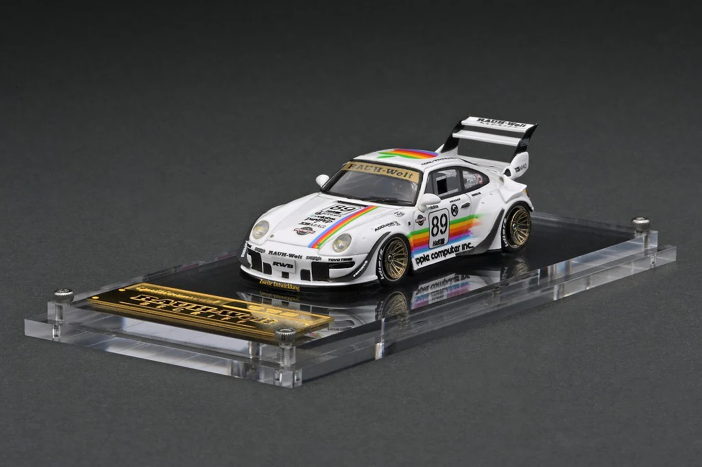 Ignition Model 1/64 HIGH-END RESIN MODEL RWB 993 White IG2367 - Image 2