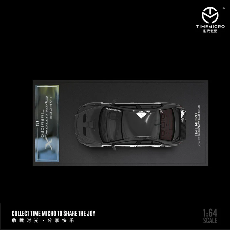 TIME MICRO 1/64 Mitsubishi EVO X Police Car "DECEPTICONS" - Image 3