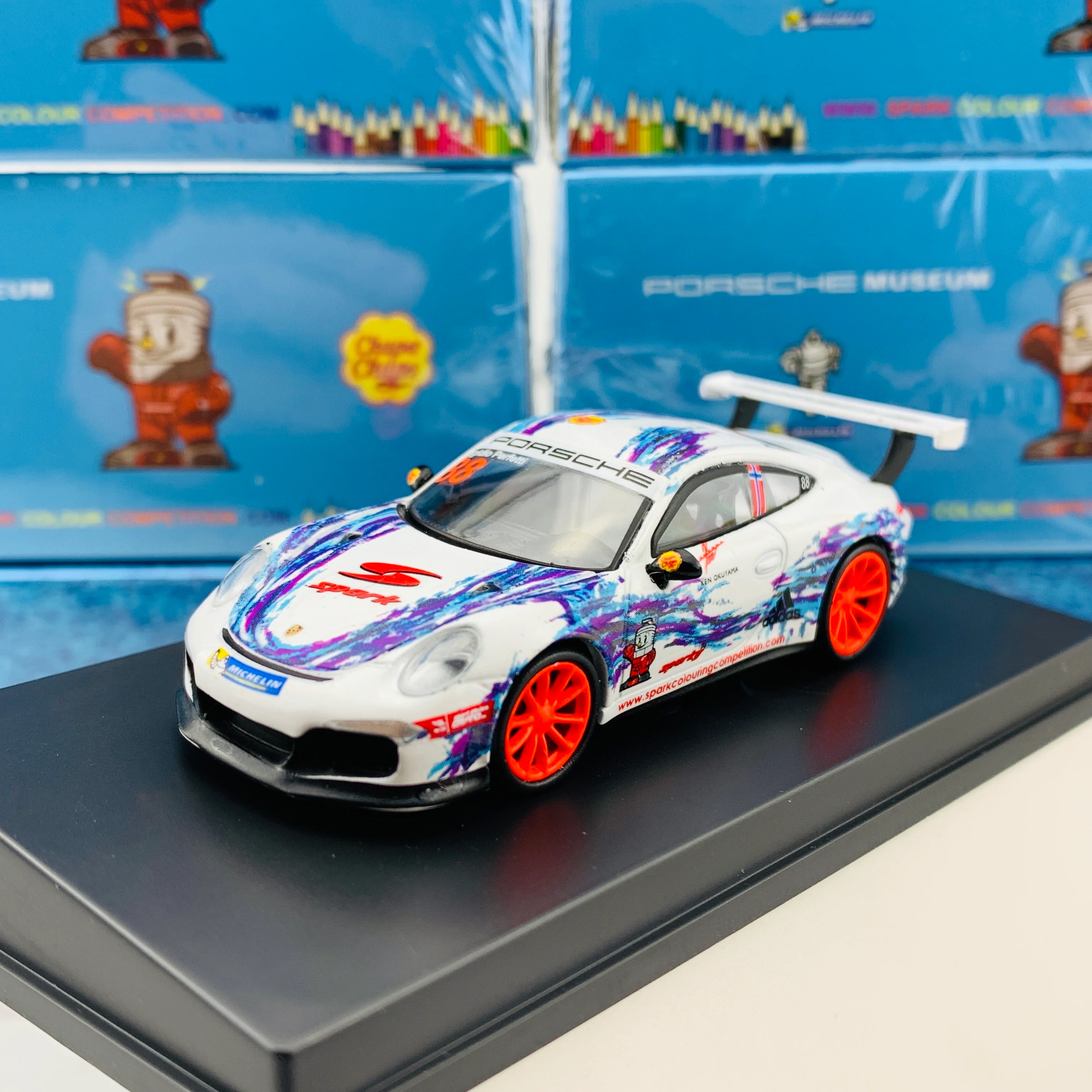 Sparky 1/64 991 GT3 CUP - #88 MALAYSIA Y006 - Image 2