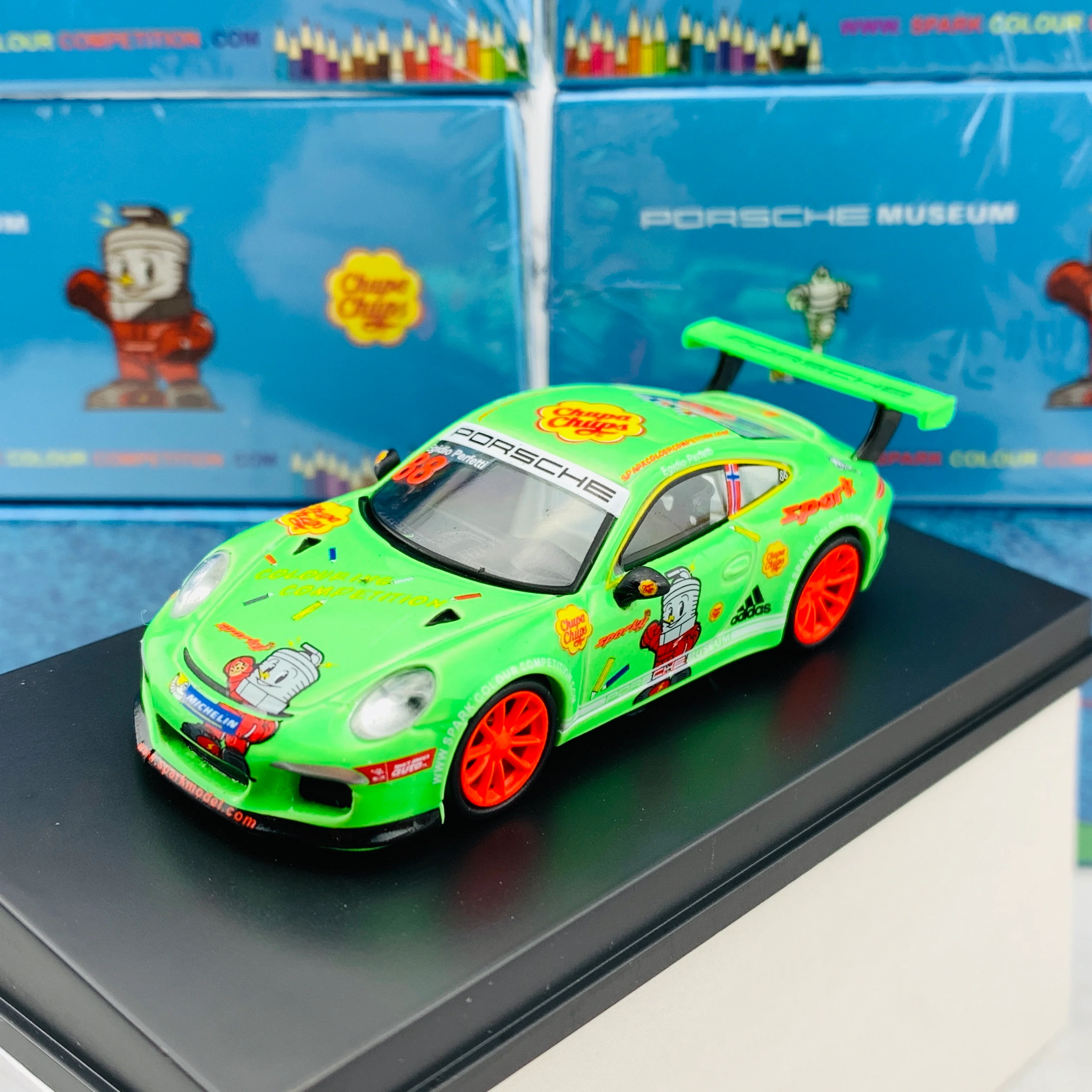 Sparky 1/64 991 CUP KOREA GREEN Y004 - Image 2