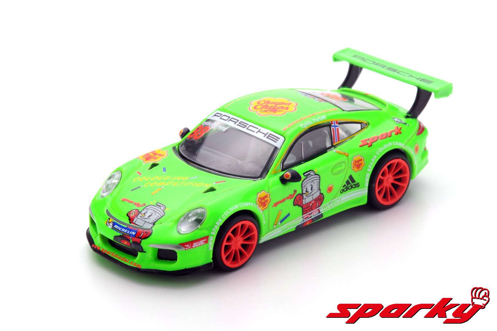 Sparky 1/64 991 CUP KOREA GREEN Y004 - Image 5