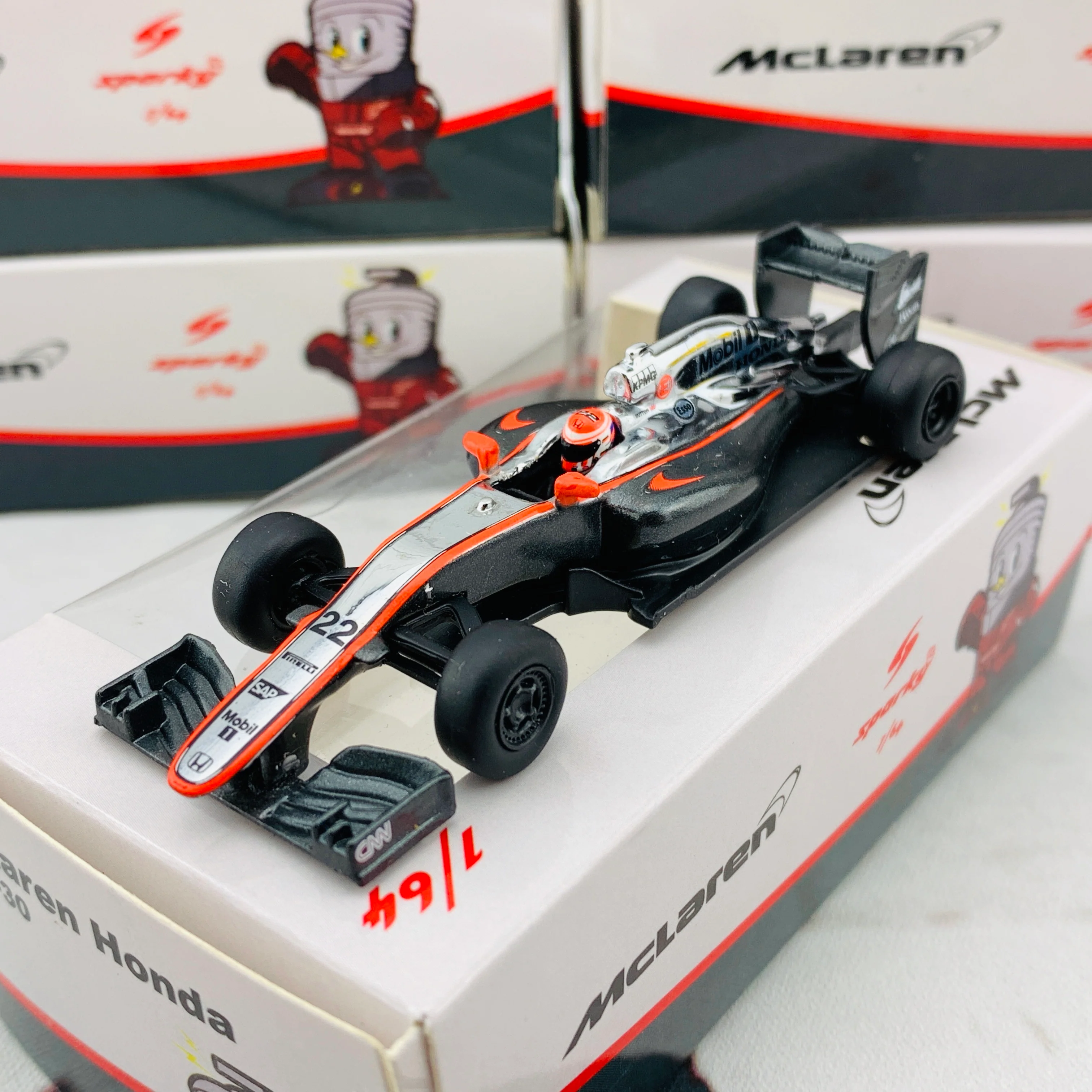 Sparky 1/64 MCLAREN HONDA MP4-30 N.22 CHINESE GP 2015 JENSON BUTTON Y051 - Image 2