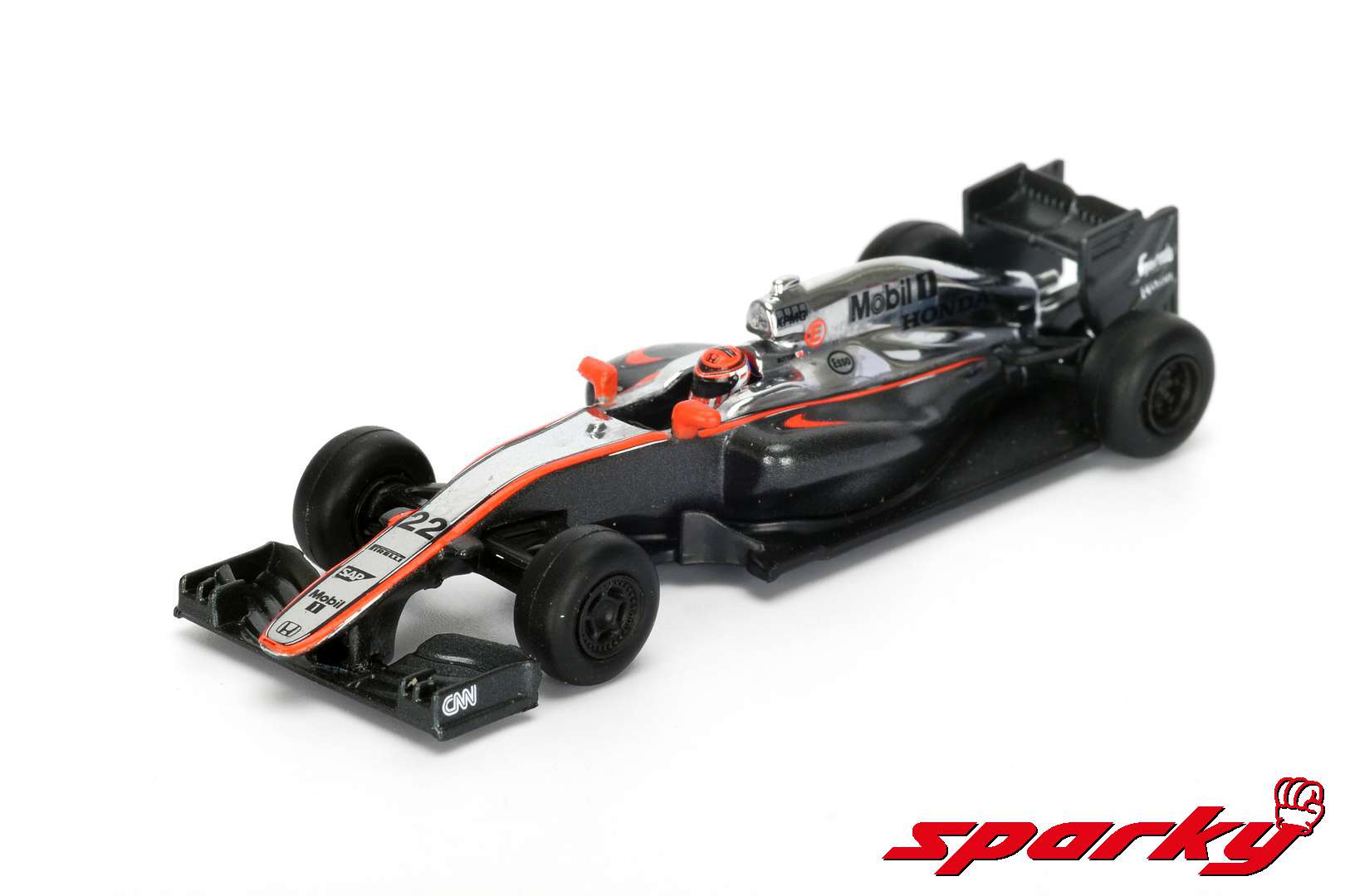 Sparky 1/64 MCLAREN HONDA MP4-30 N.22 CHINESE GP 2015 JENSON BUTTON Y051 - Image 6