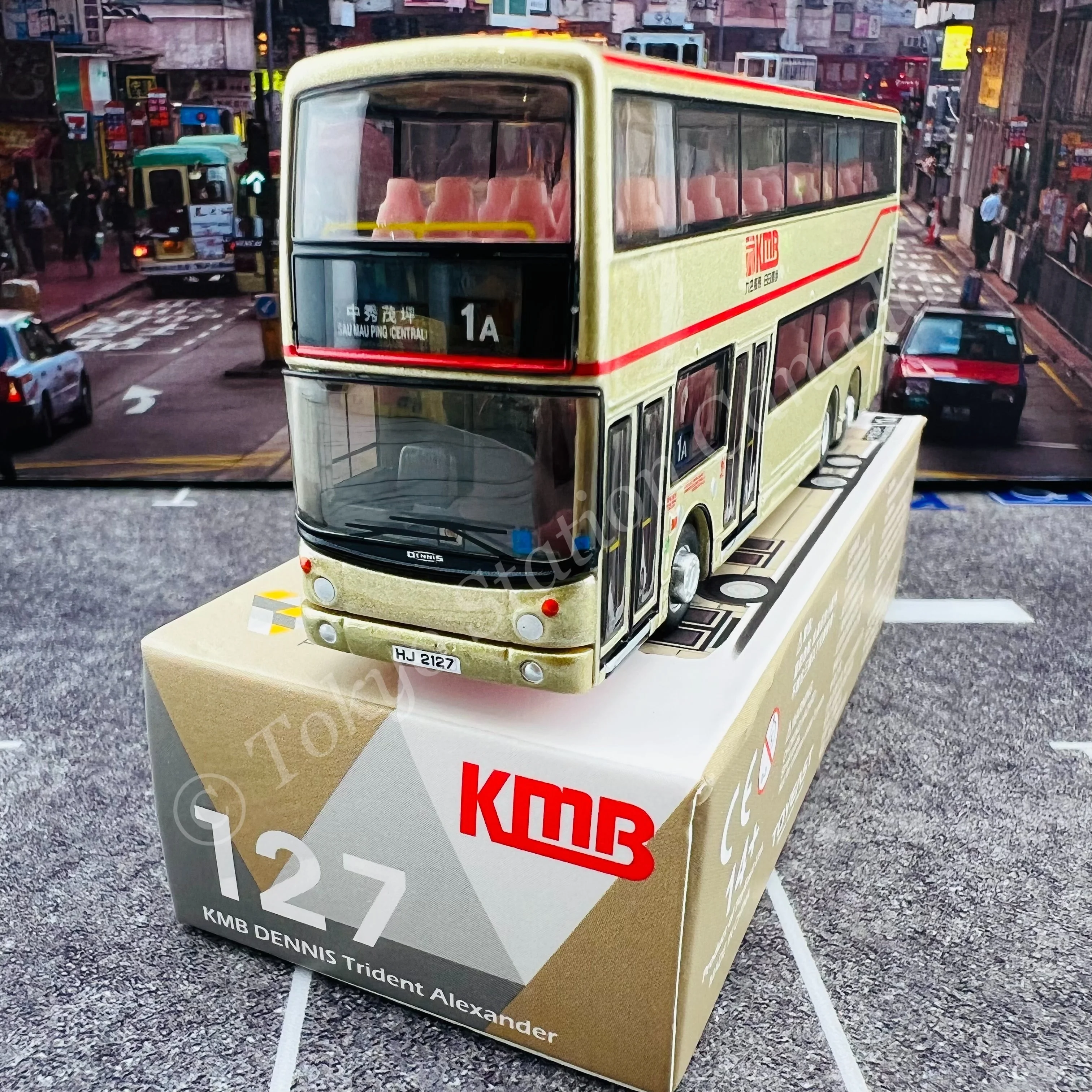 TINY 微影 127 KMB DENNIS Trident Alexander (ATR1) (Sau Mau Ping Central 1A 中秀茂坪) KMB2021063 - Image 2
