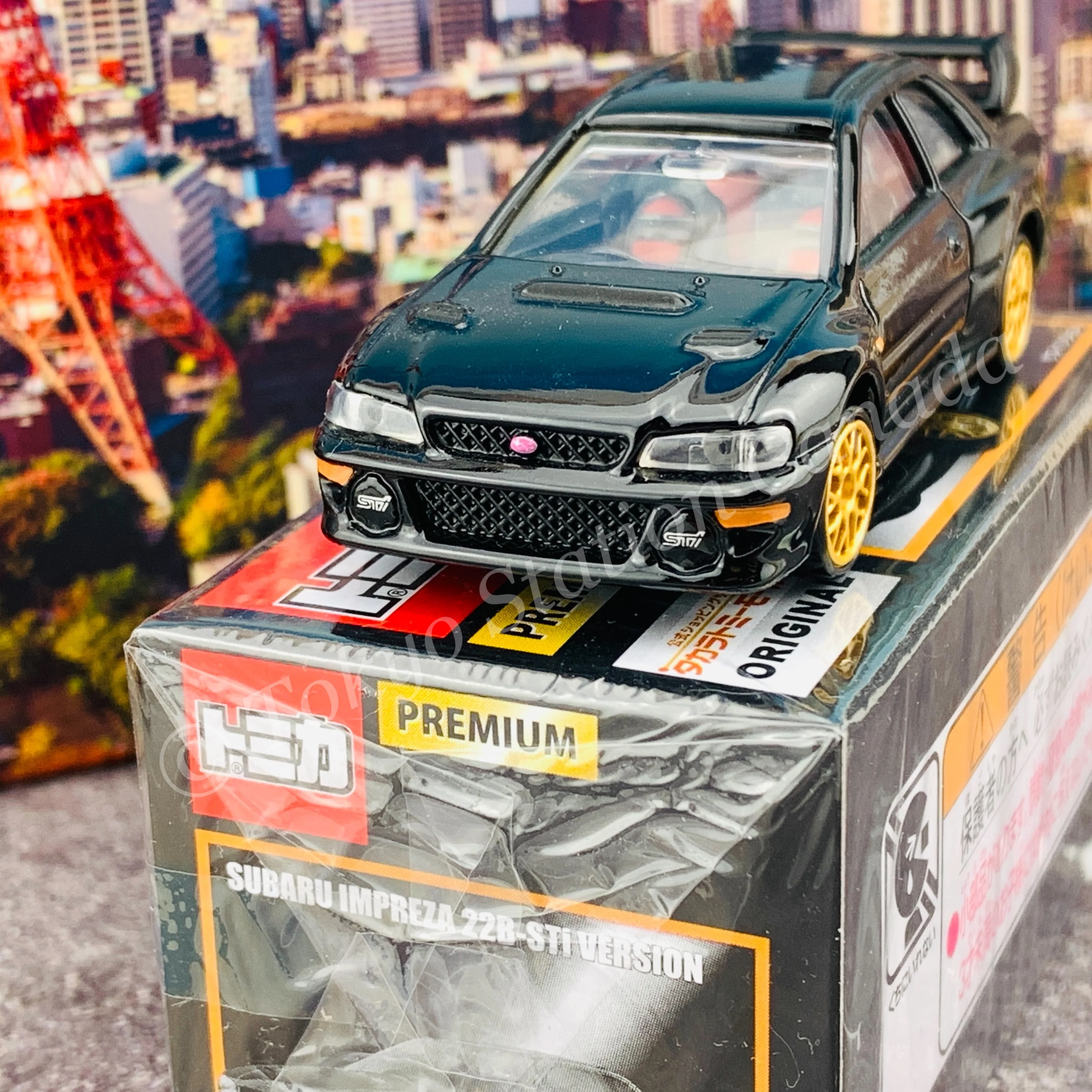 TAKARA TOMY MALL ORIGINAL Tomica Premium SUBARU IMPREZA 22B-STi Version 4904810879367 - Image 3