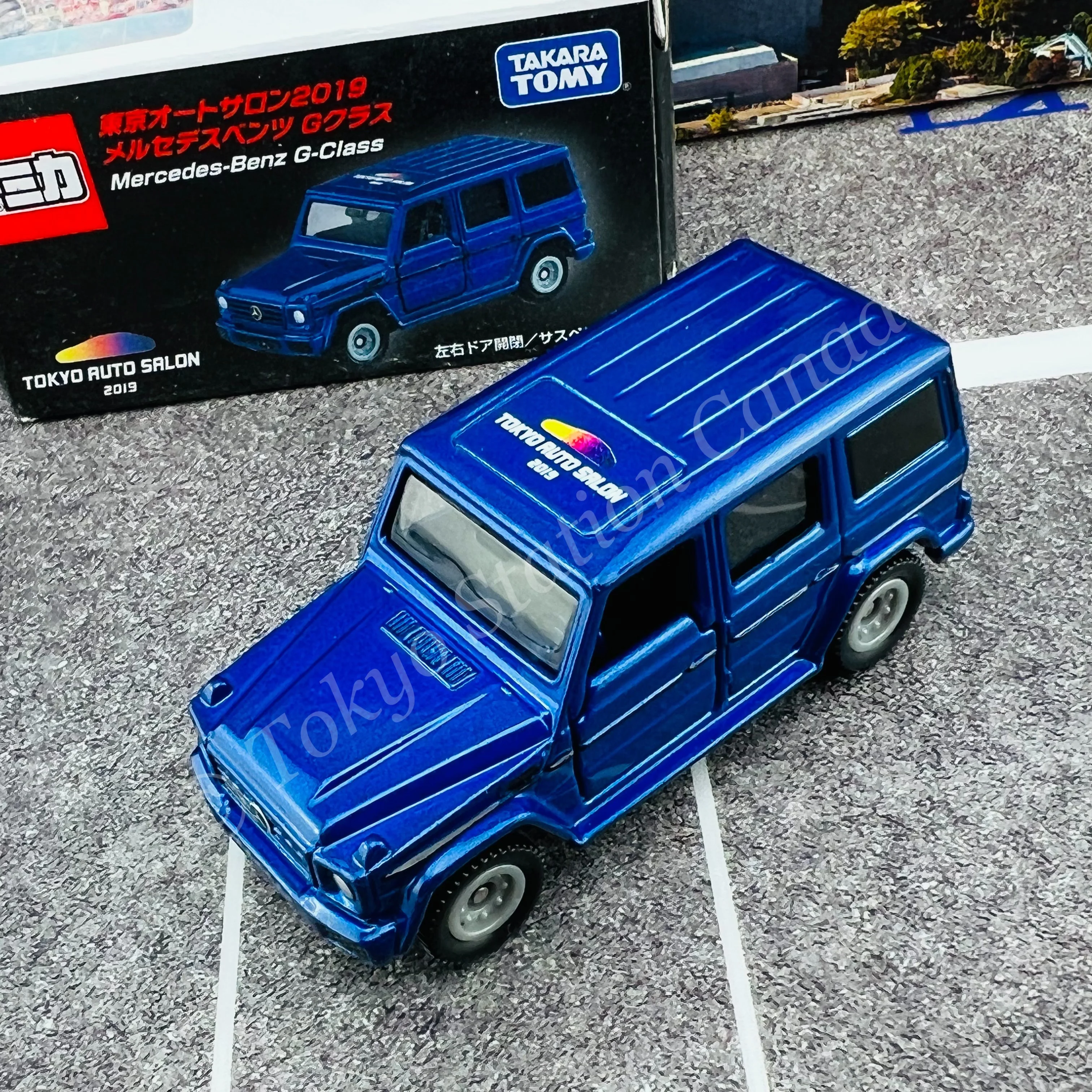 TOMICA TOKYO AUTO SALON 2019 Mercedes-Benz G-Class 4904810399162 - Image 3