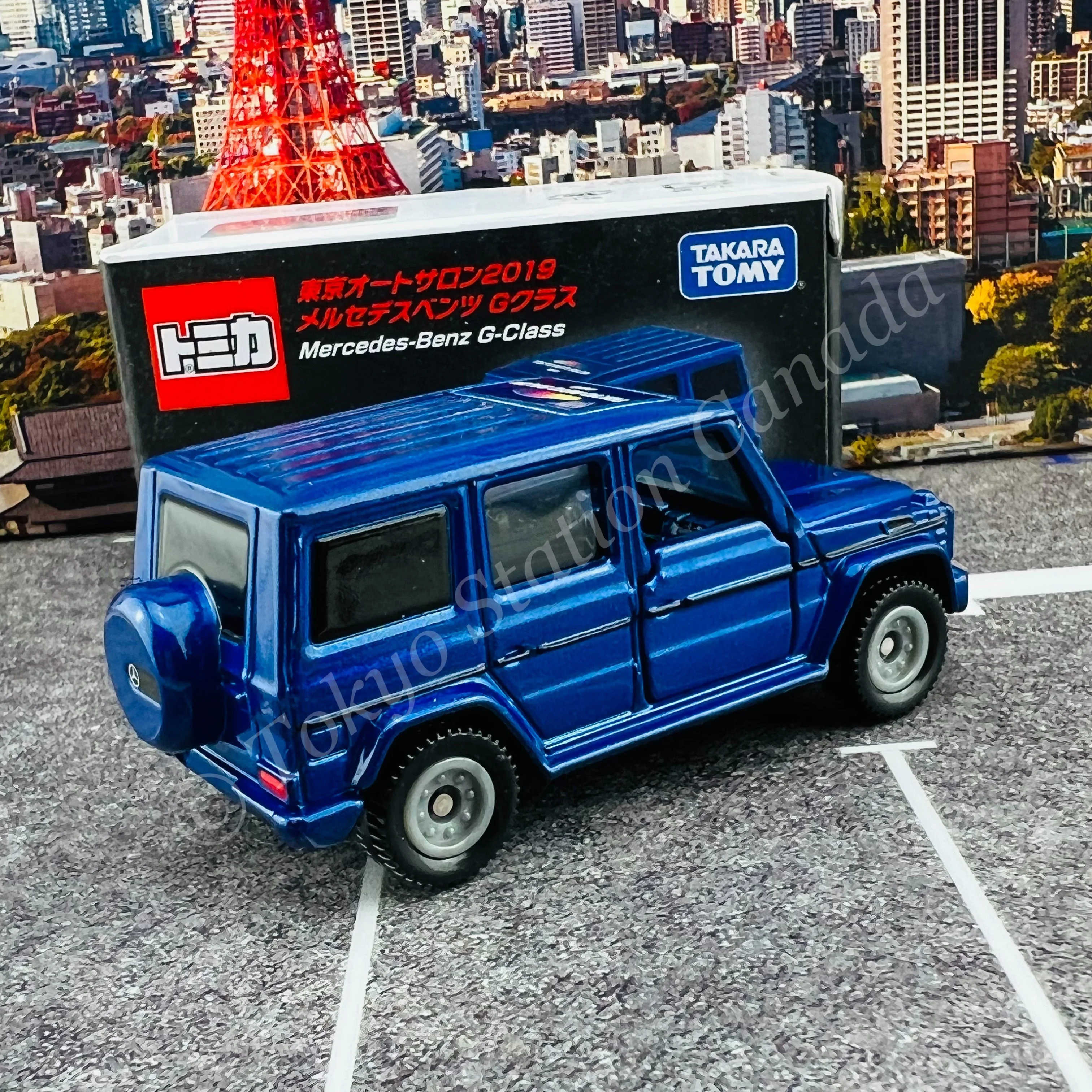 TOMICA TOKYO AUTO SALON 2019 Mercedes-Benz G-Class 4904810399162 - Image 4