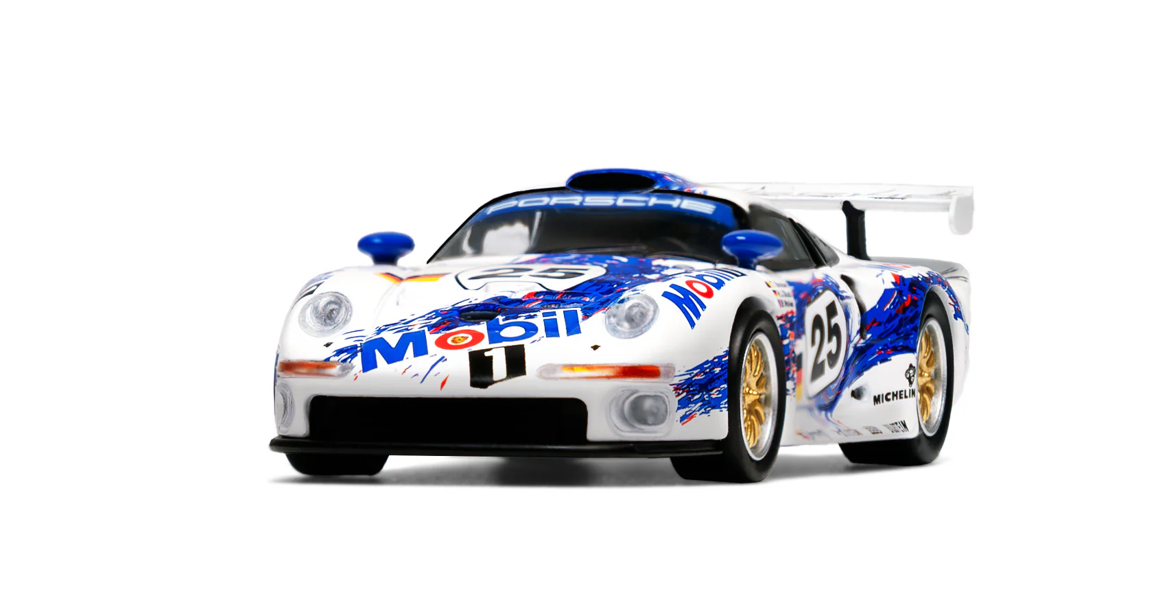 SPARKY x TINY 1/64 Sparky x Tiny 1/64 Porsche 911 GT1 2-car set 24h Le Mans 1996 #25 & #26 (Tiny Exclusive) YCOMBO64013 - Image 3