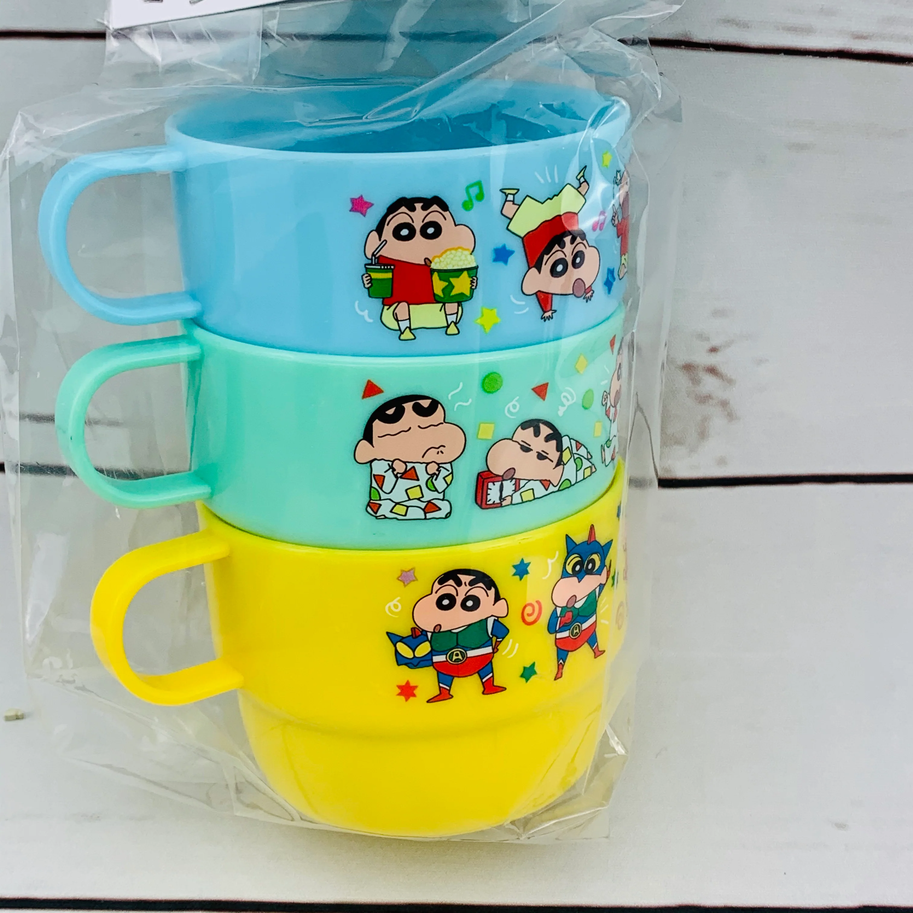 Crayon Shinchan Stackable Mug Set of 3 pcs 230ml KS-55262698SI - Image 2