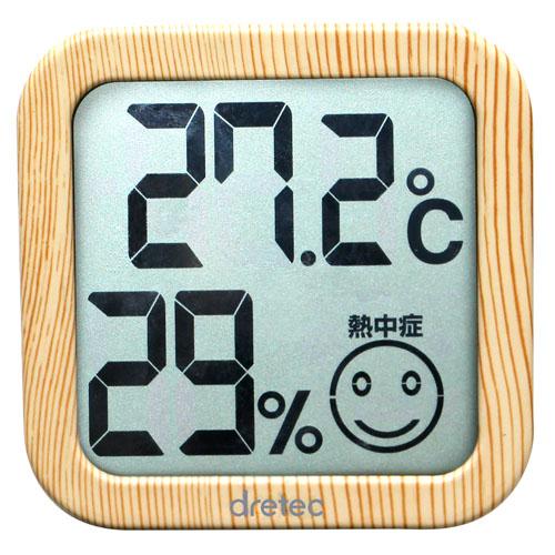 DRETEC 2-in-1 Digital Thermometer and Hygrometer - Wood Grain 0-271NW - Image 2