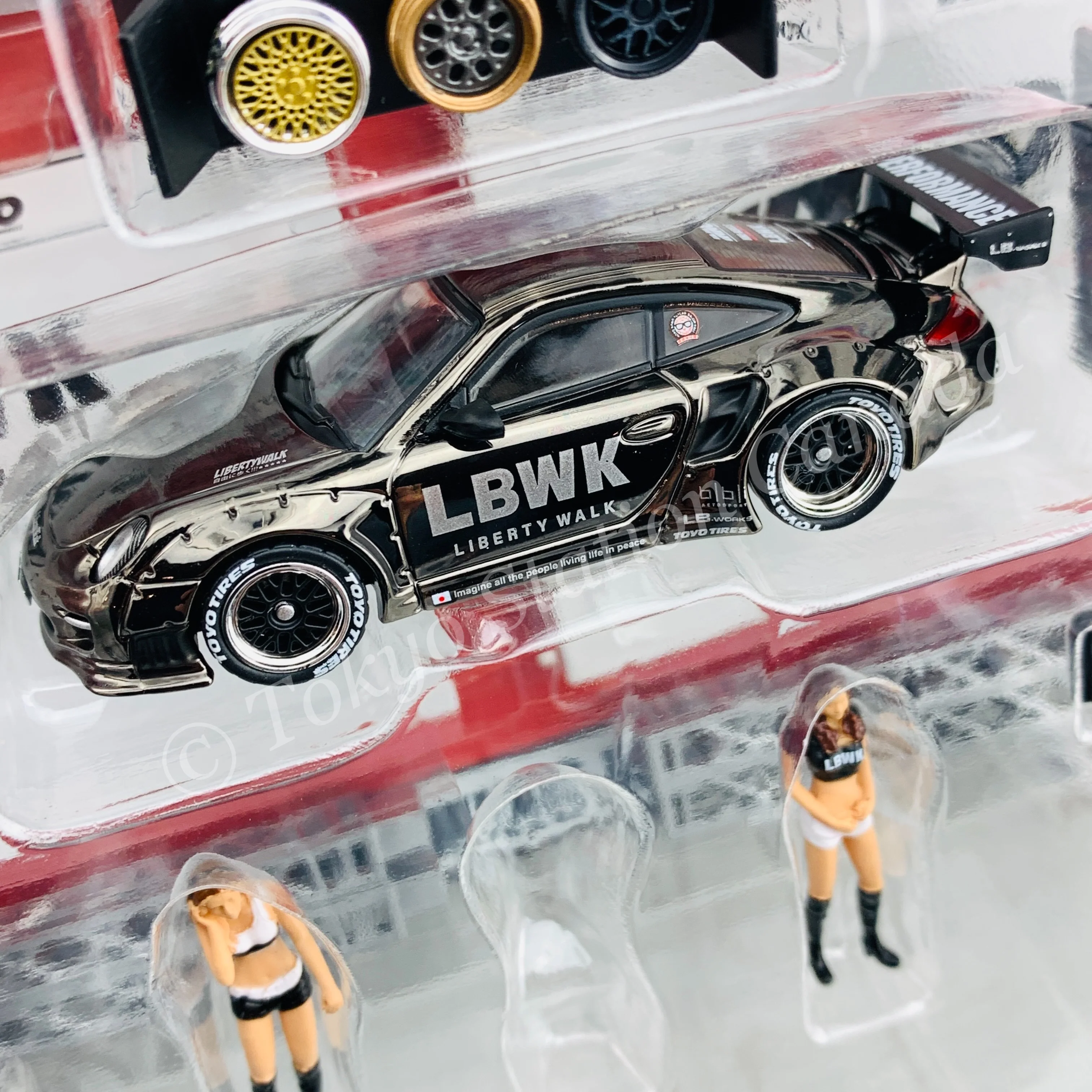 DIO64 by INNO 1/64 LBWK Auto Salon Diorama Included 997 LBWK DIO64-001SP "HONG KONG TOYCAR SHOW 2021 SPECIAL EDITION" - Image 4
