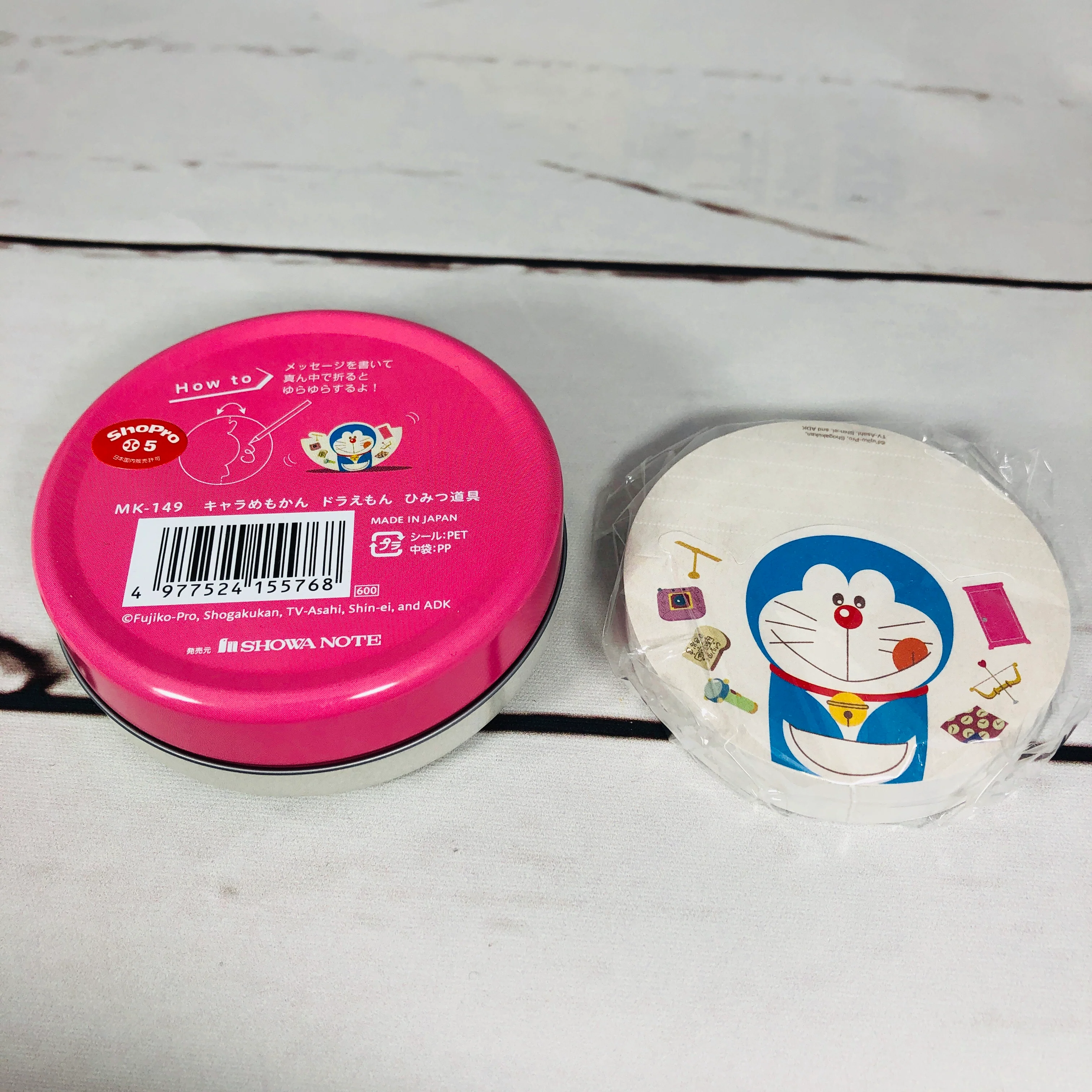 Doreamon Secret Tool Memo Can by SHOWA NOTE MK-149 - Image 3
