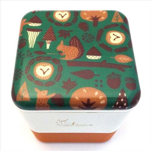 Double Layer Lunch Box - Camel - Image 2