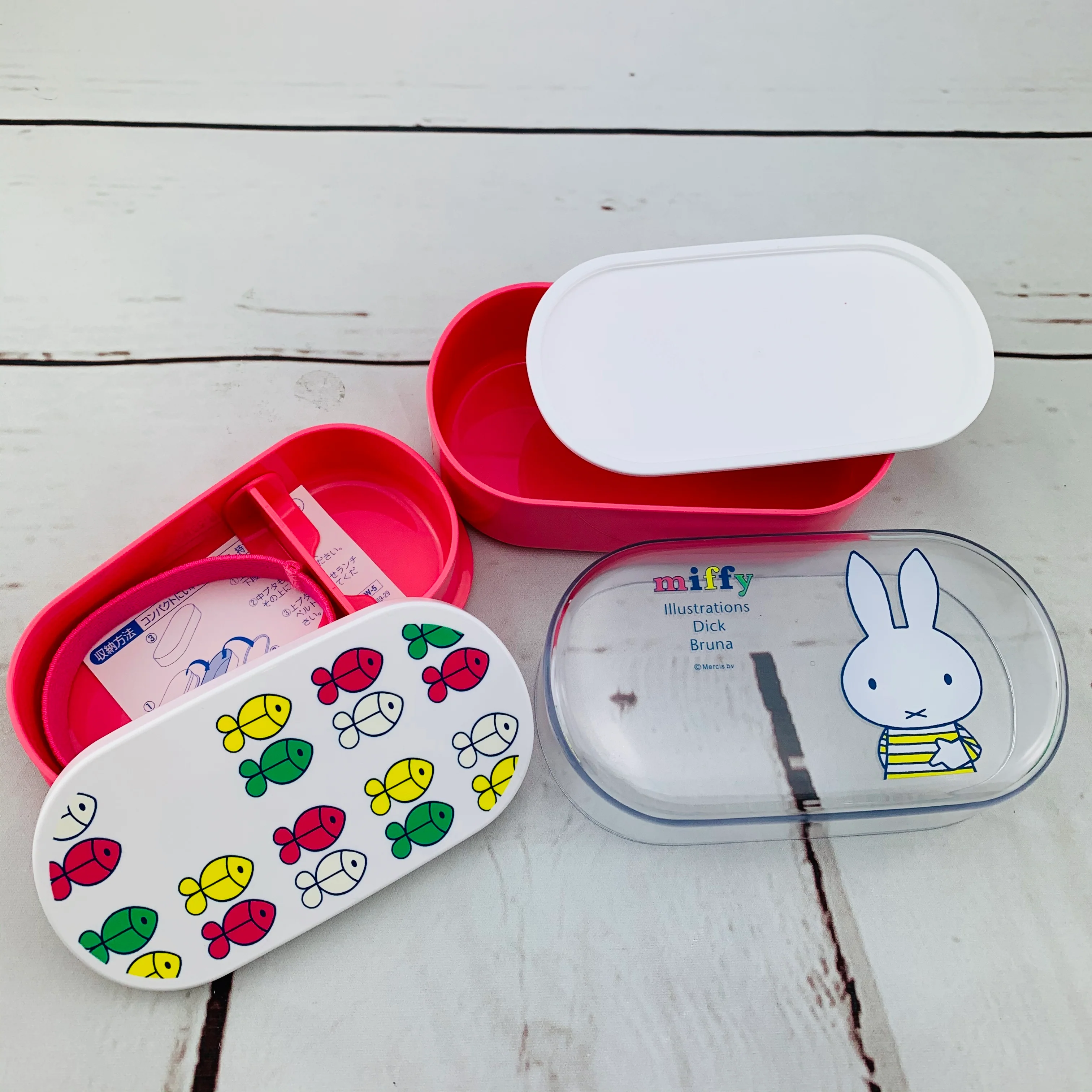 Double Layer Miffy Bento Box B19M2LP - Image 4