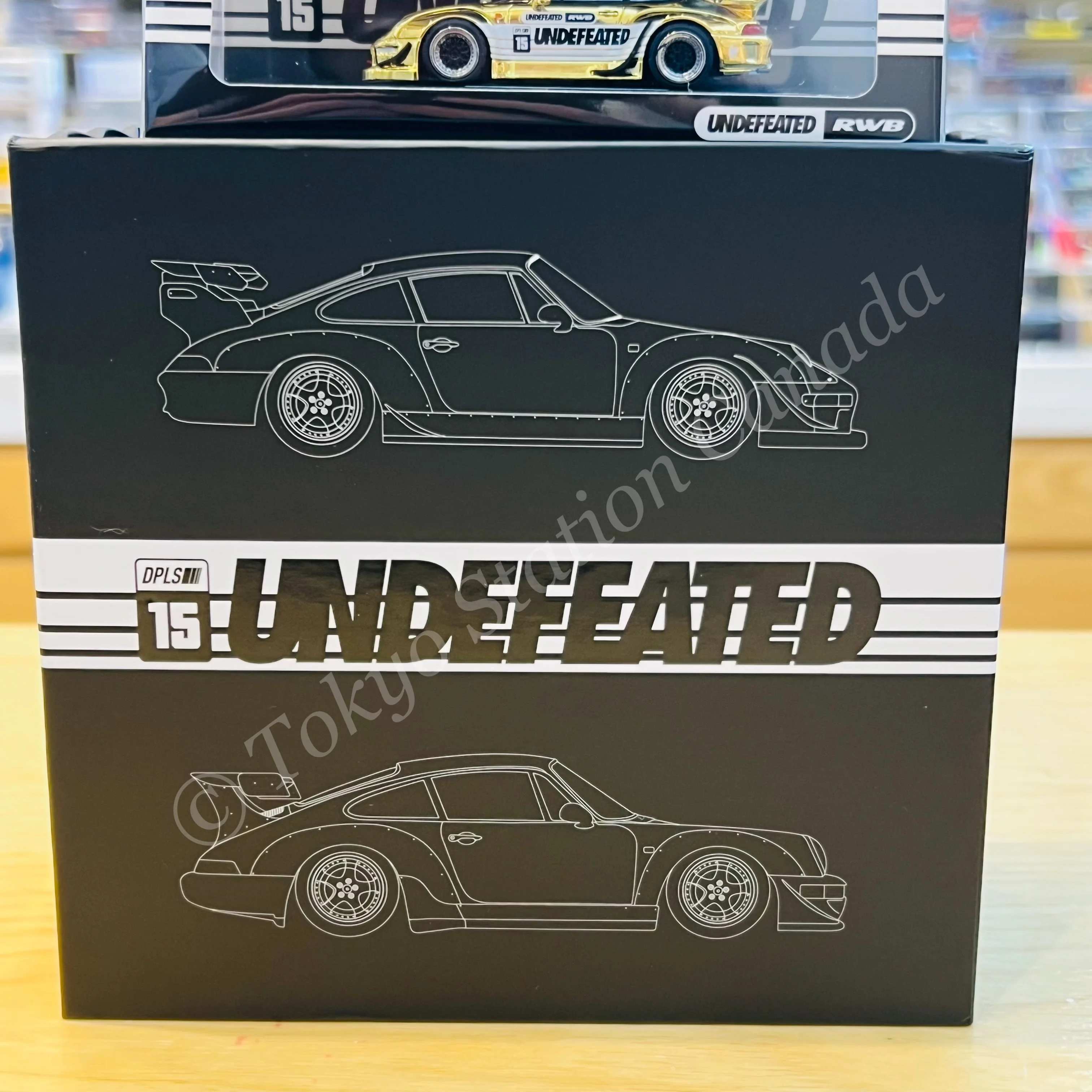 DPLS x RWB x INNO64 1/64 RWB 964 White and RWB 993 Black TASKL 2025 Exclusive Chase Car Box Set - Image 3
