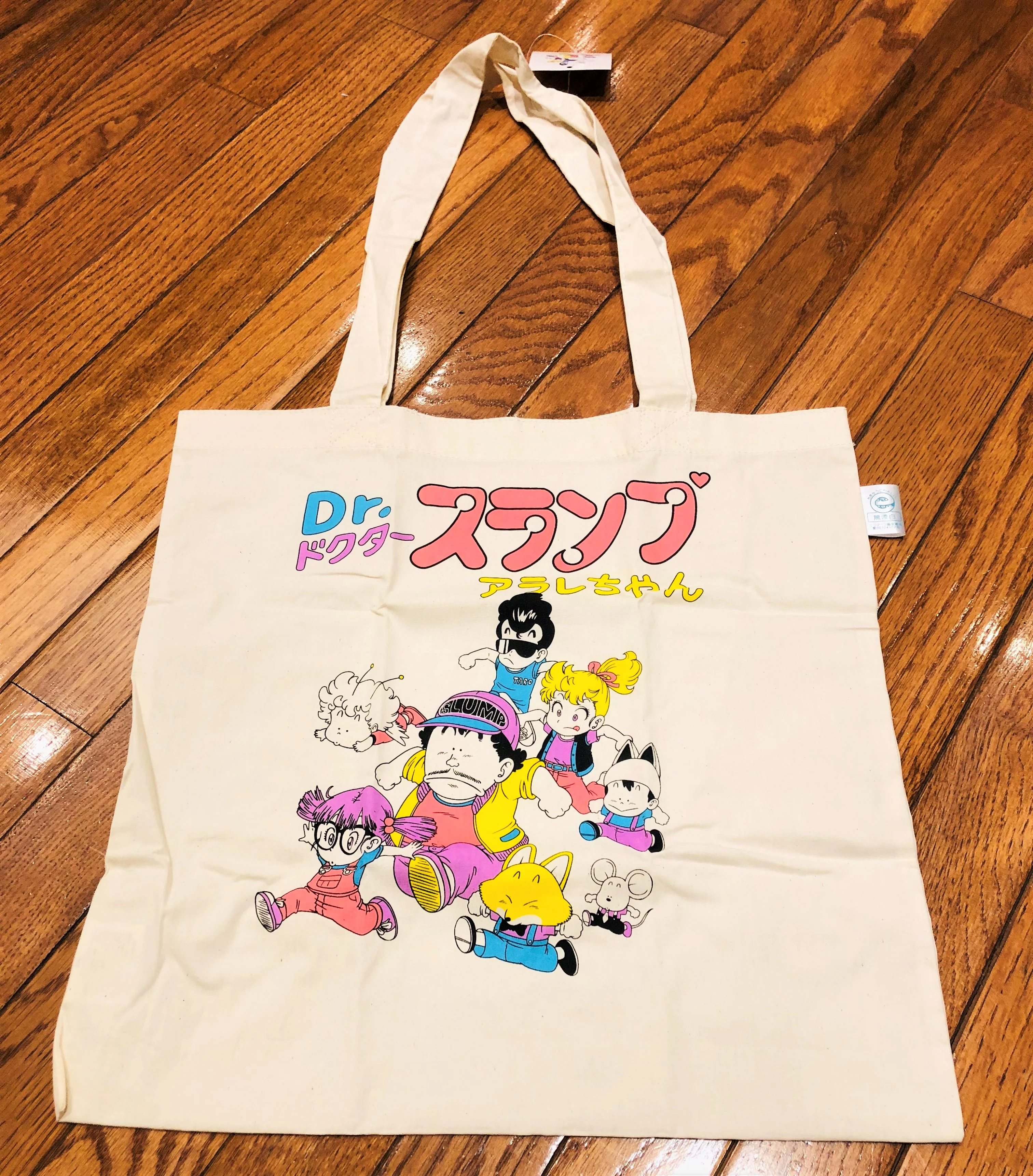 Dr. Slump Cotton Tote Bag ECTE844 - Image 2
