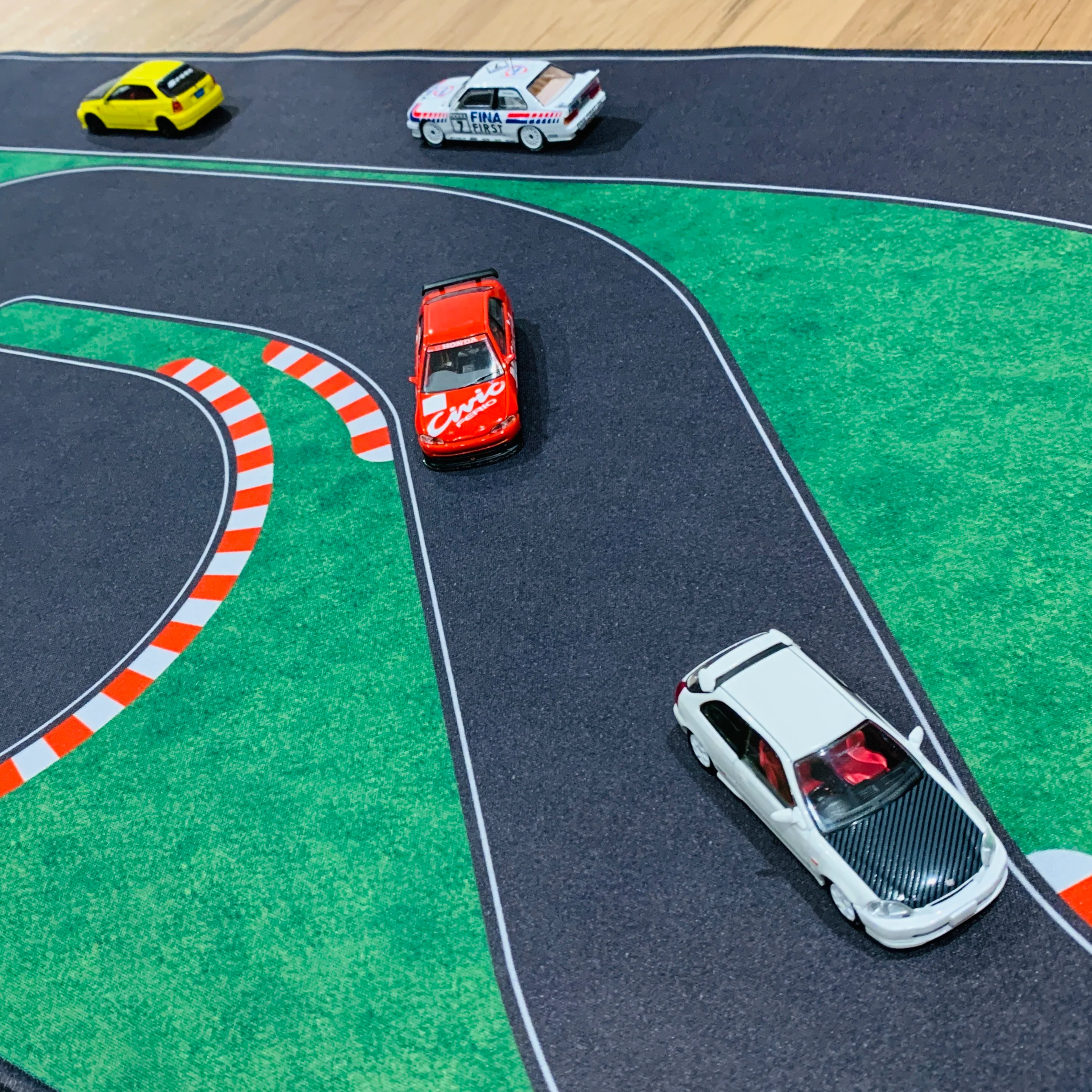 Dream Customs TIME ATTACK RACING MAP Desktop Diorama (XXL Mousepad) - Image 2