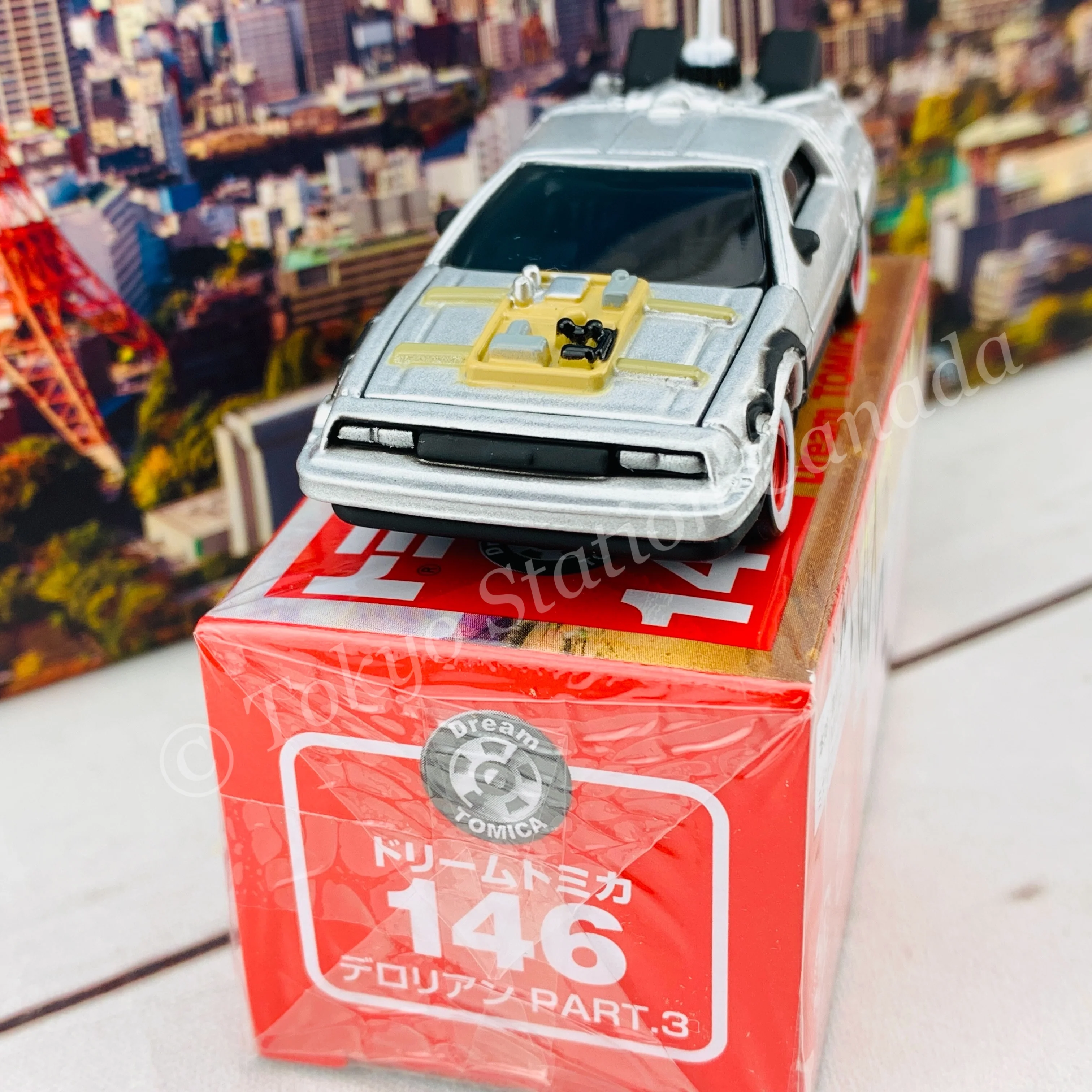 Dream Tomica 146 DeLorean Part 3 "Back To Future" - Image 4