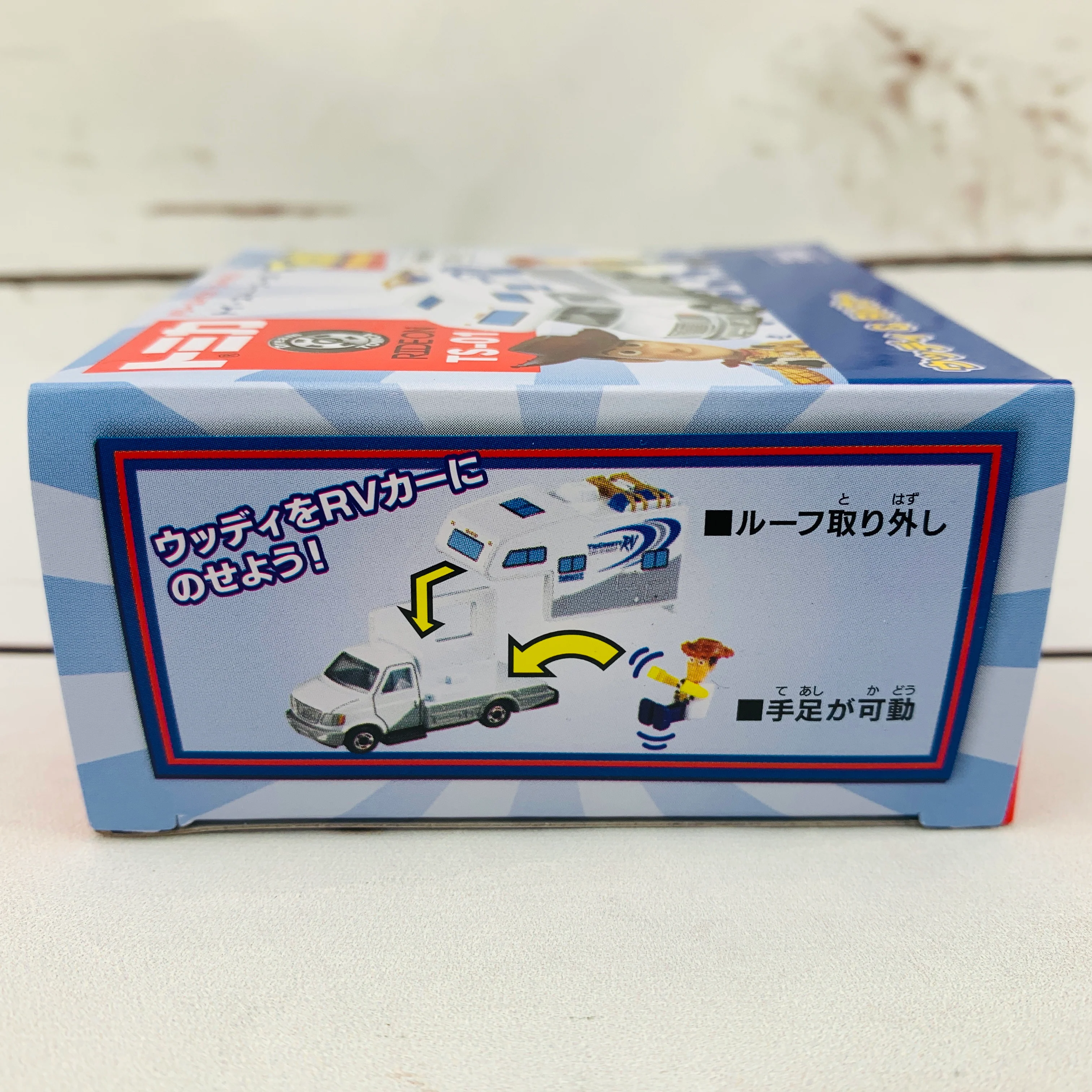 DREAM TOMICA Disney Toy Story Ride On TS-01 Woody & RV Camper - Image 3