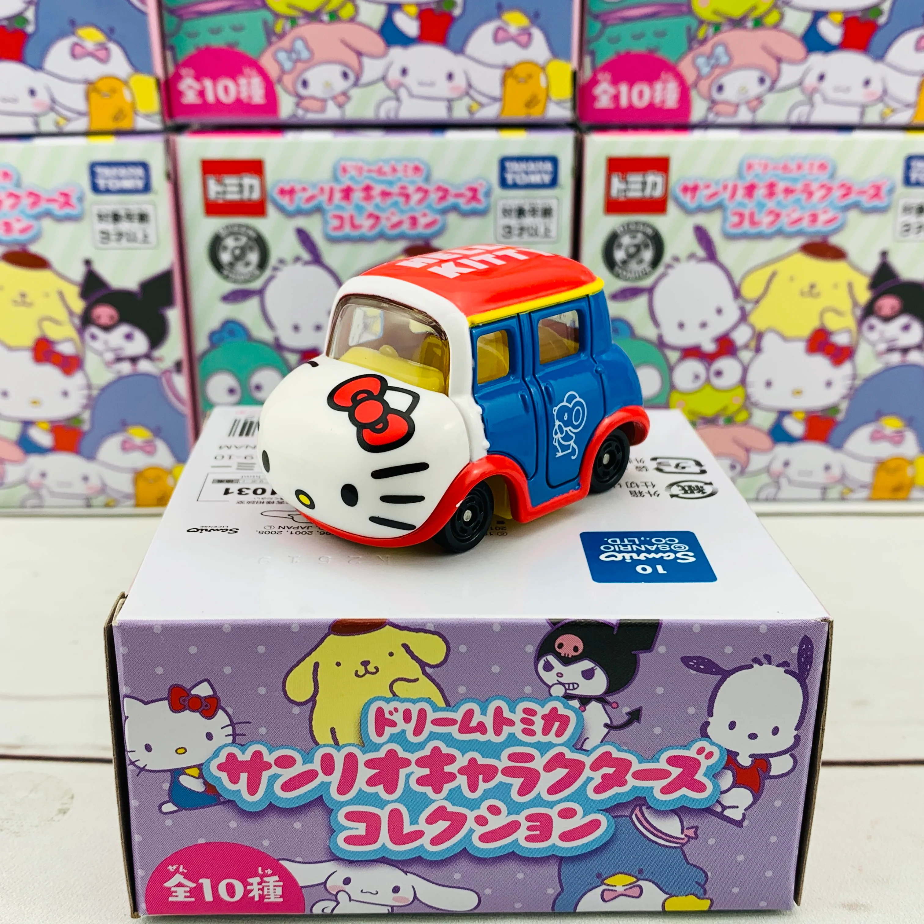 Dream TOMICA SANRIO Characters Collection Complete Set of 10 pcs - Image 11
