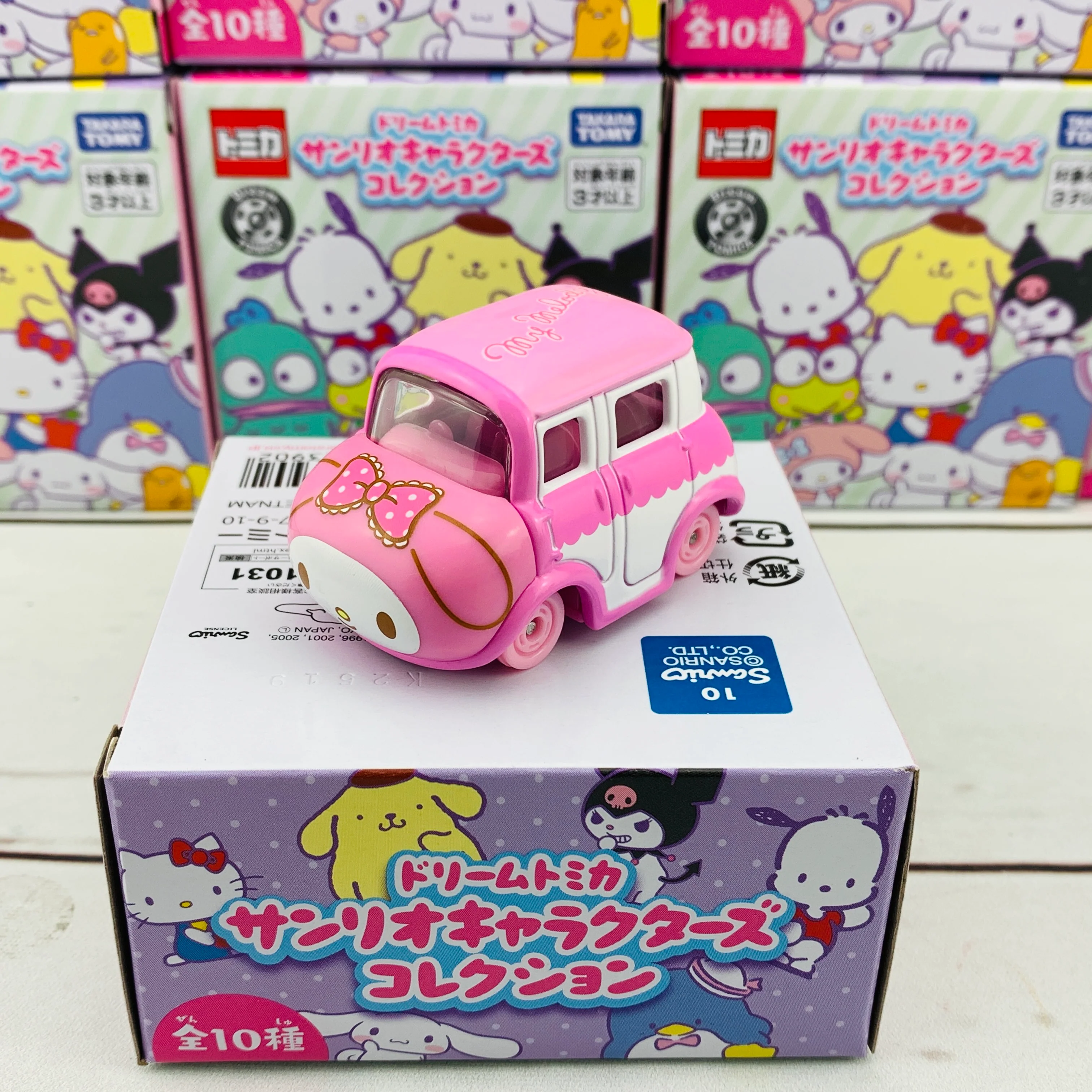 Dream TOMICA SANRIO Characters Collection Complete Set of 10 pcs - Image 14