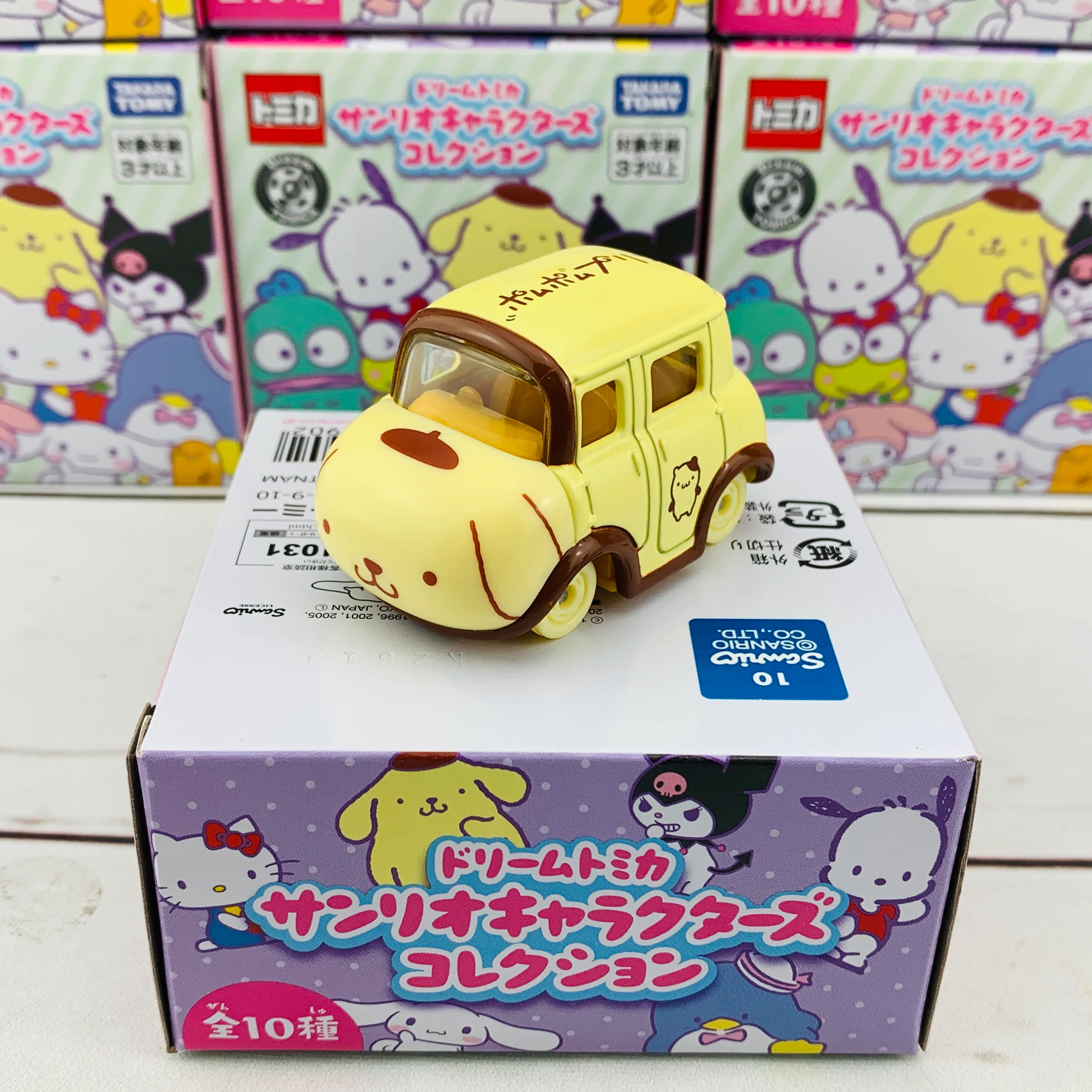 Dream TOMICA SANRIO Characters Collection Complete Set of 10 pcs - Image 18