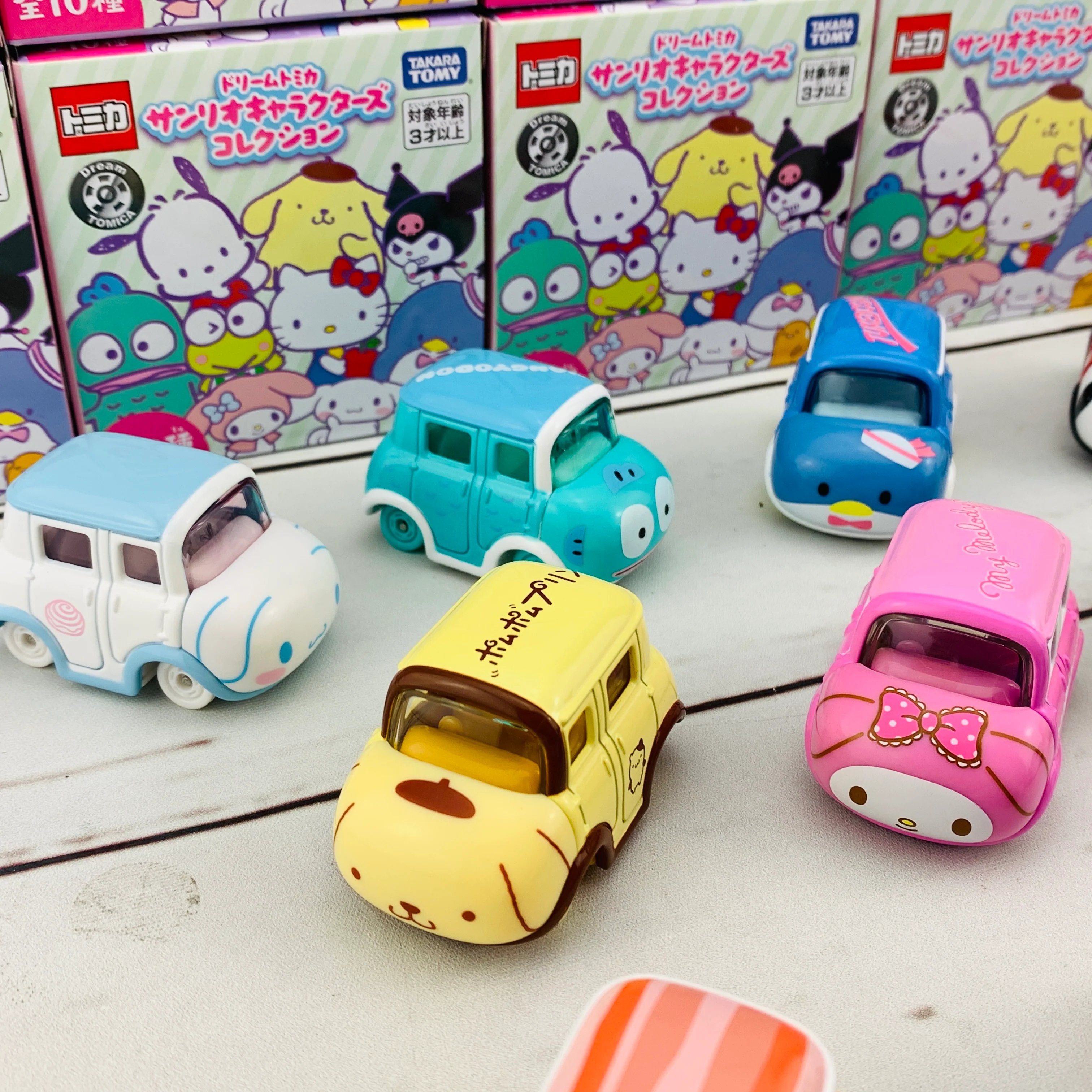 Dream TOMICA SANRIO Characters Collection Complete Set of 10 pcs - Image 5