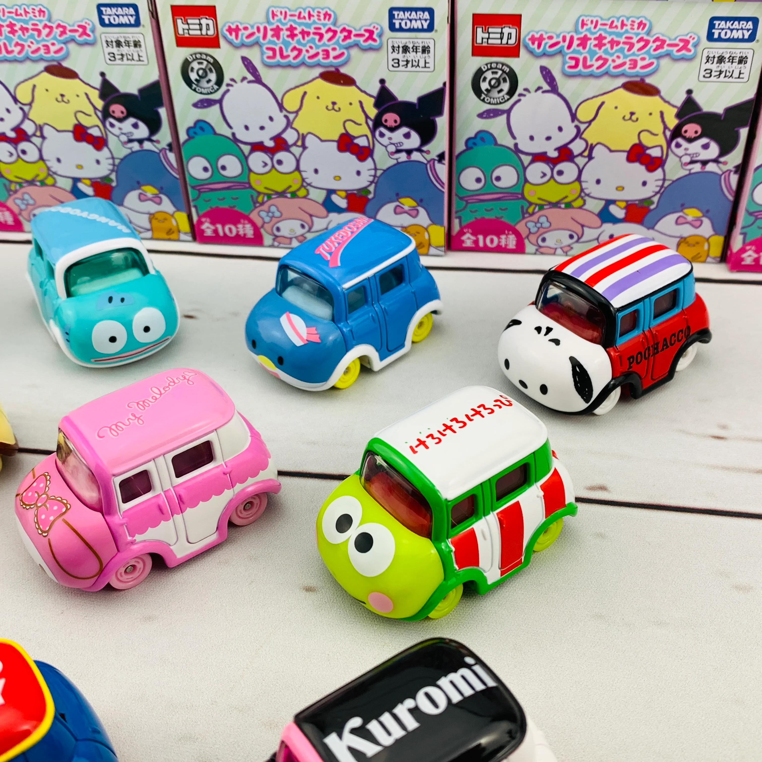 Dream TOMICA SANRIO Characters Collection Complete Set of 10 pcs - Image 6