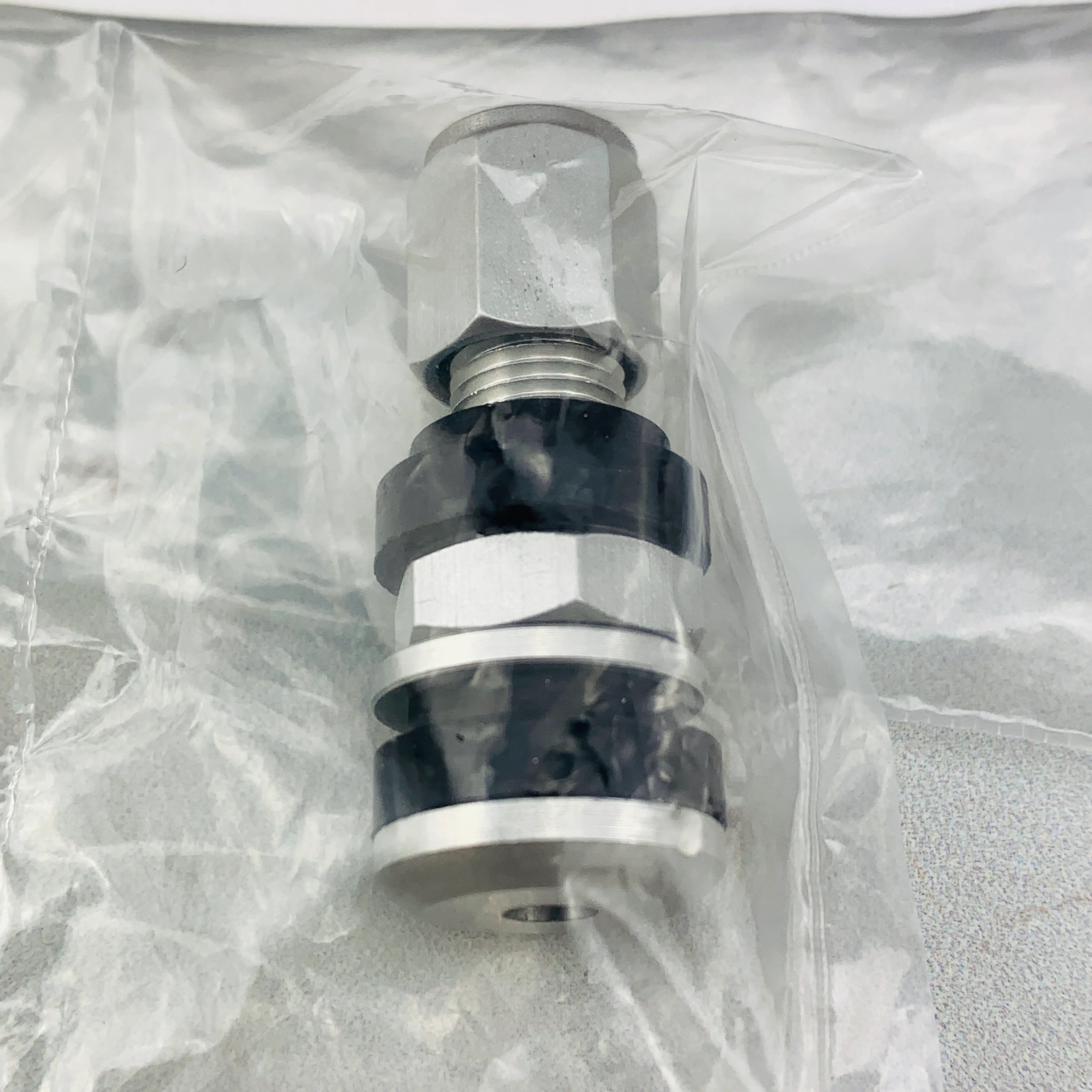 Enkei Racing Series NT03+M Silver Valve Stem V365-0000CE - Image 2
