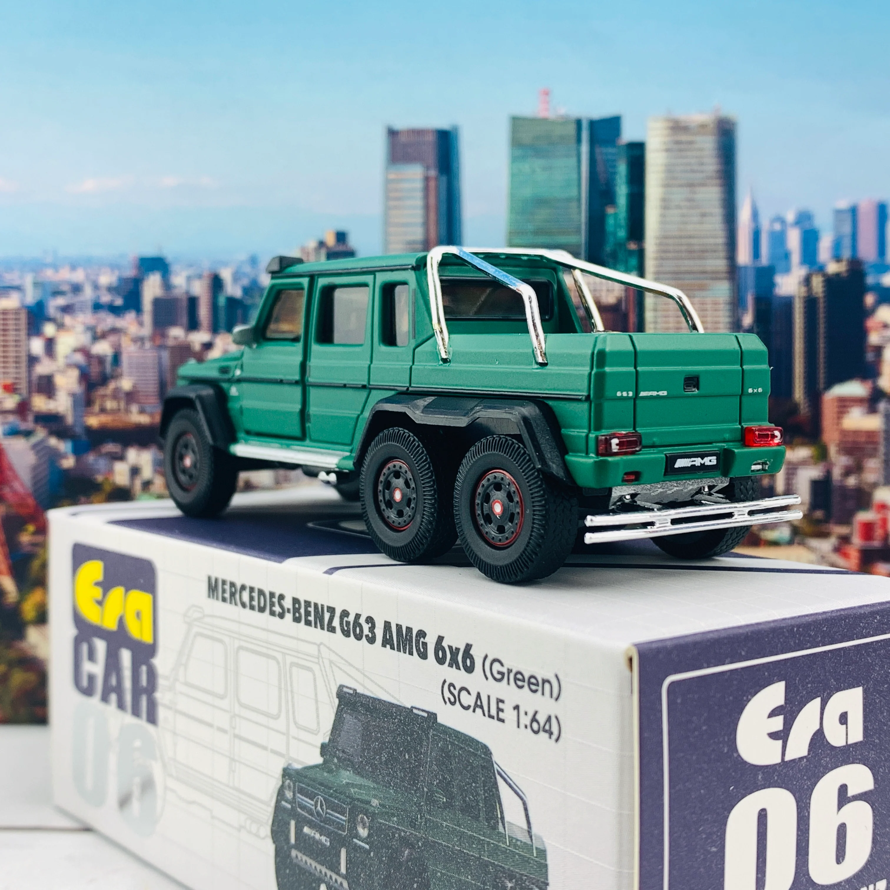 ERA CAR 06 Mercedes Benz G63 AMG 6x6 Green (1/64) MB196X6RN06 - Image 4