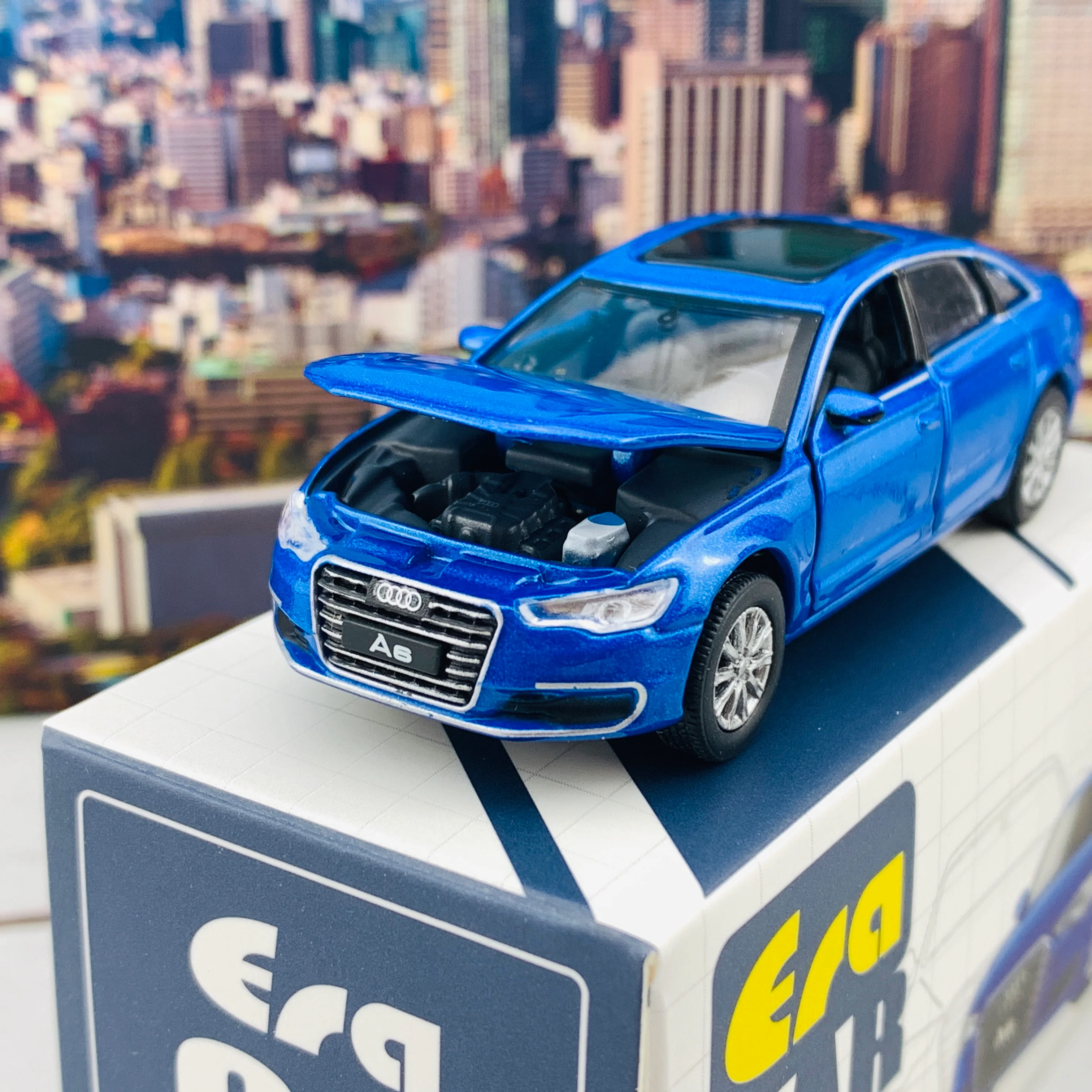 ERA CAR 09 Audi A6 Blue (1/64 ) AU19A6RN09 - Image 3