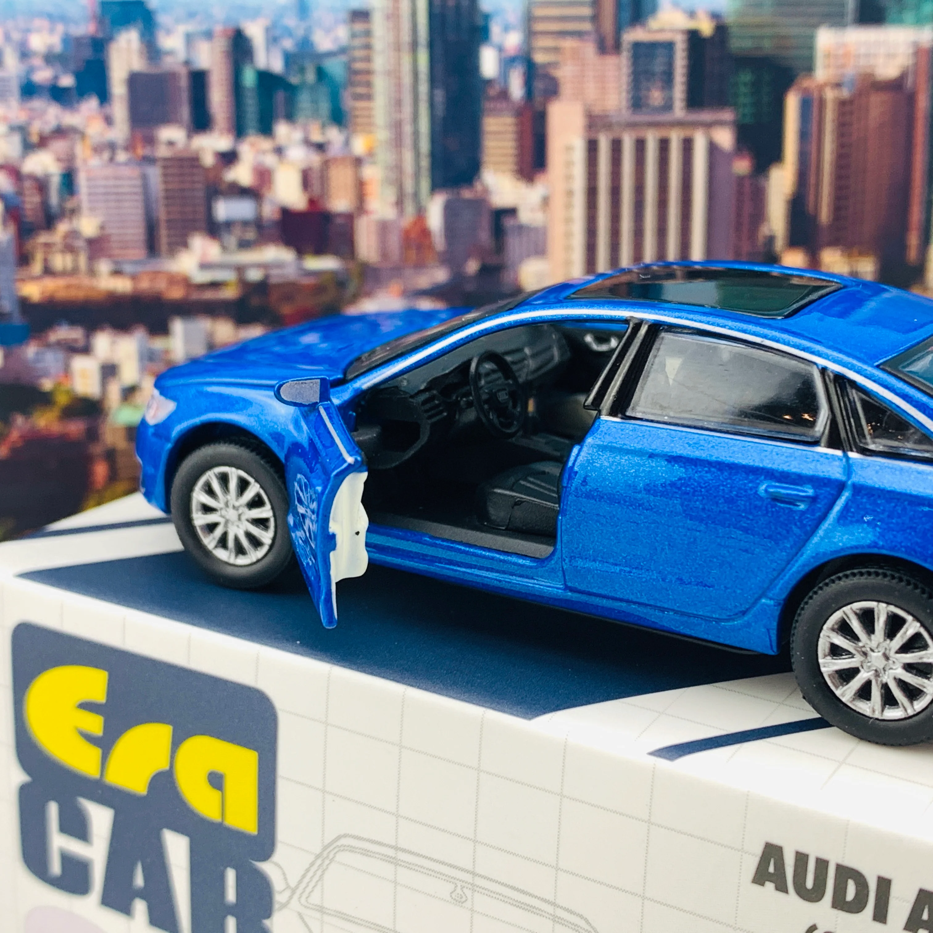 ERA CAR 09 Audi A6 Blue (1/64 ) AU19A6RN09 - Image 5