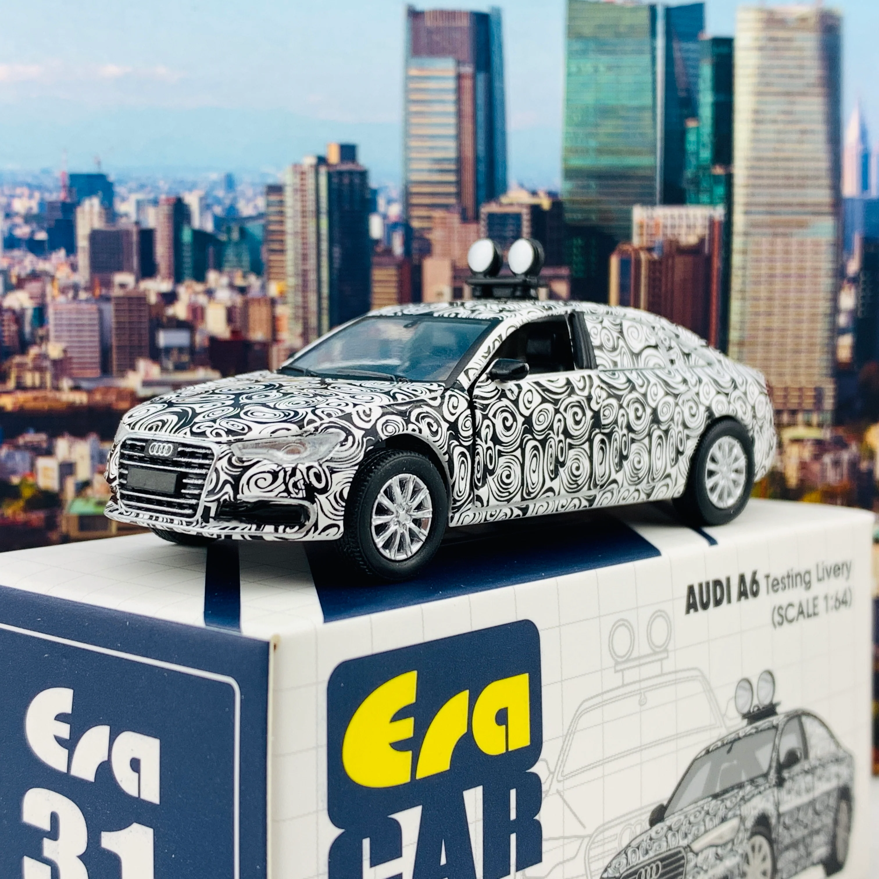 ERA CAR 31 Audi A6 Testing Livery (1/64 ) AU20A6RF31 - Image 2